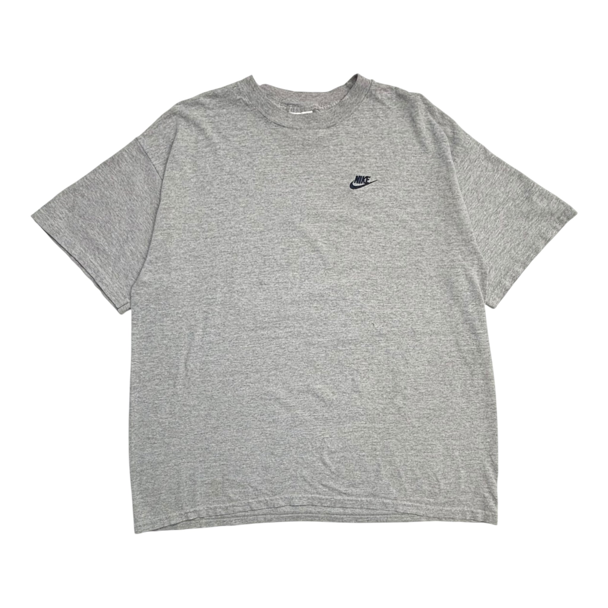 Vintage 90s Nike Pocket Swoosh T-Shirt Grey