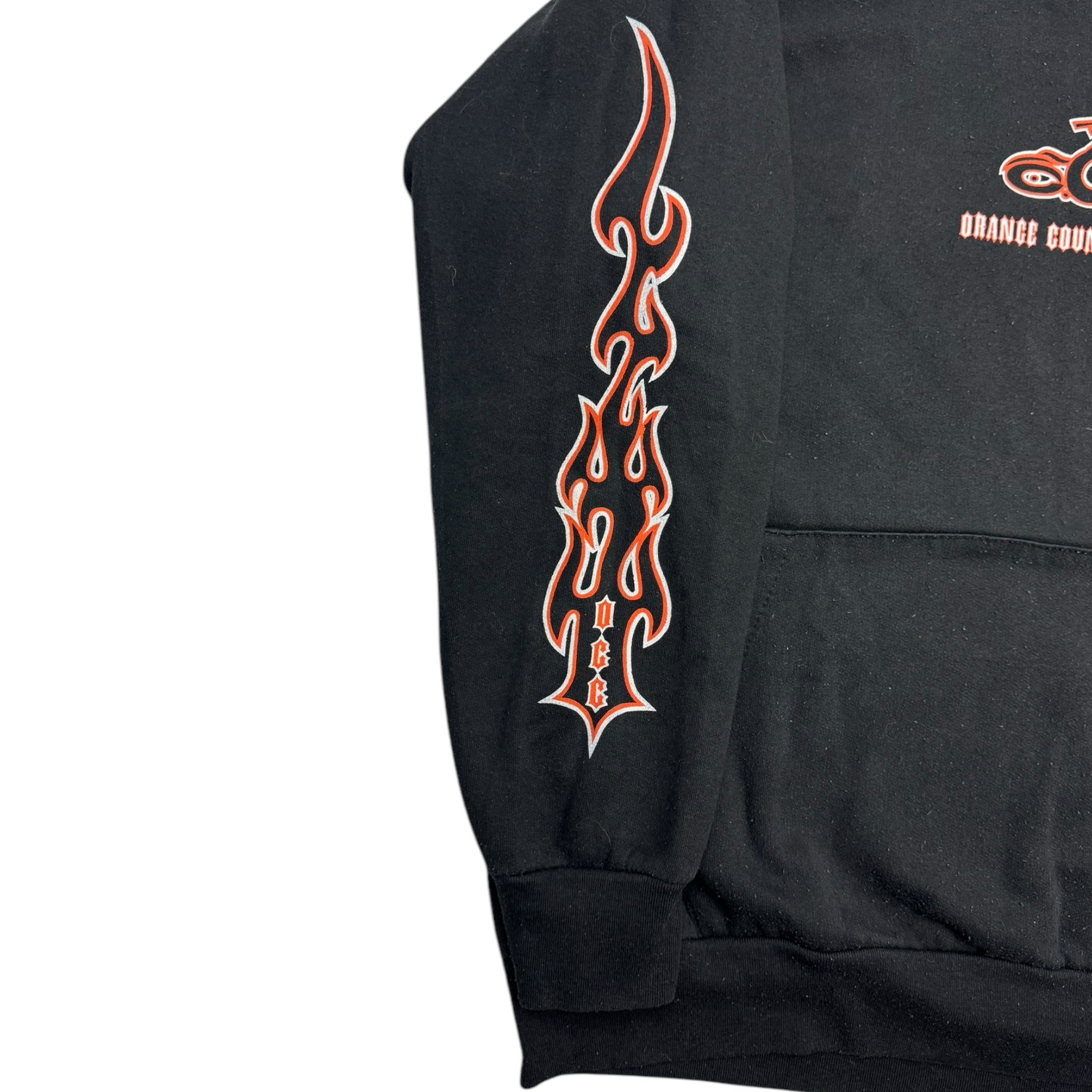 Y2K Orange County Choppers Flamesleeve Hoodie