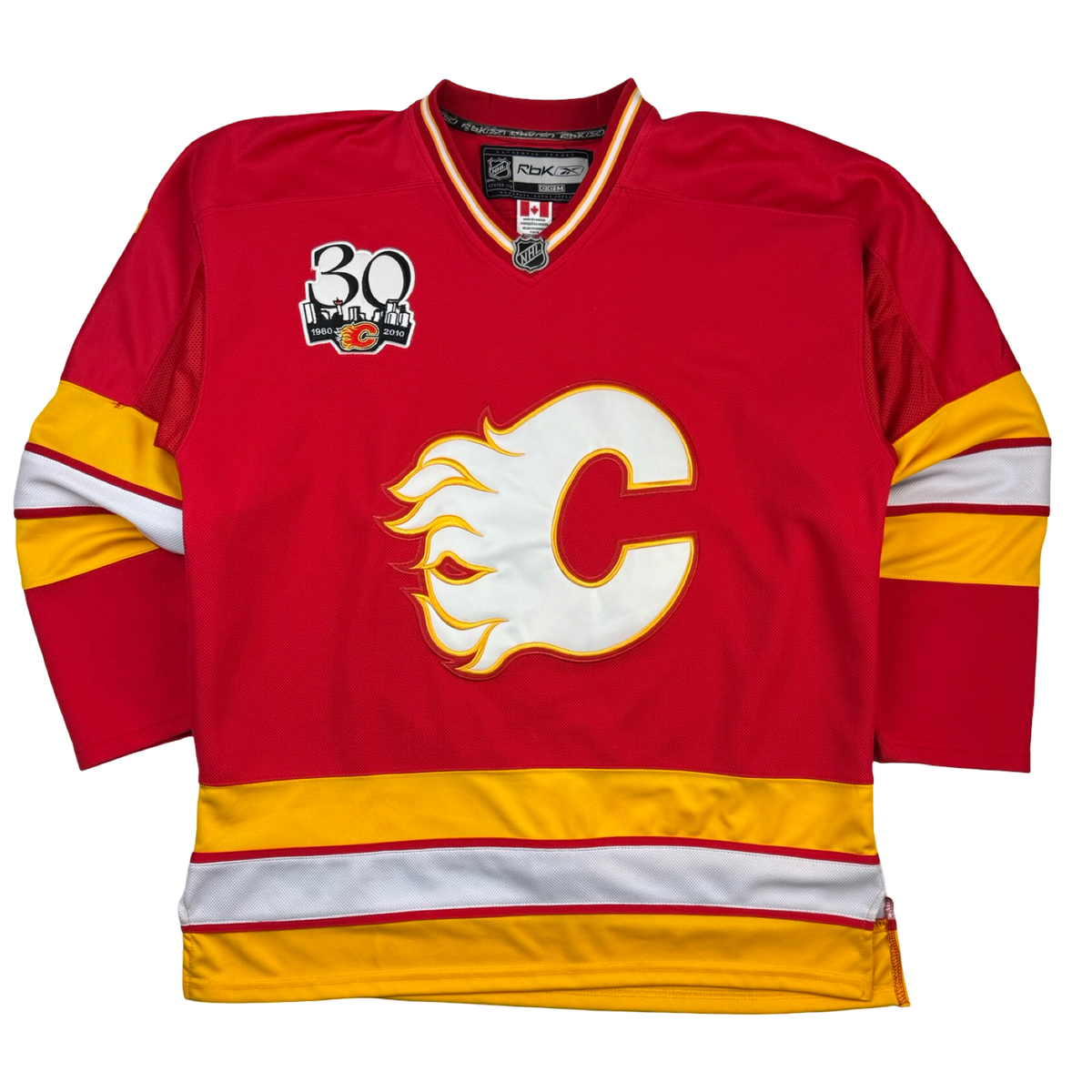 2010 Calgary Flames #4 Jay Bouwmeester NHL Jersey