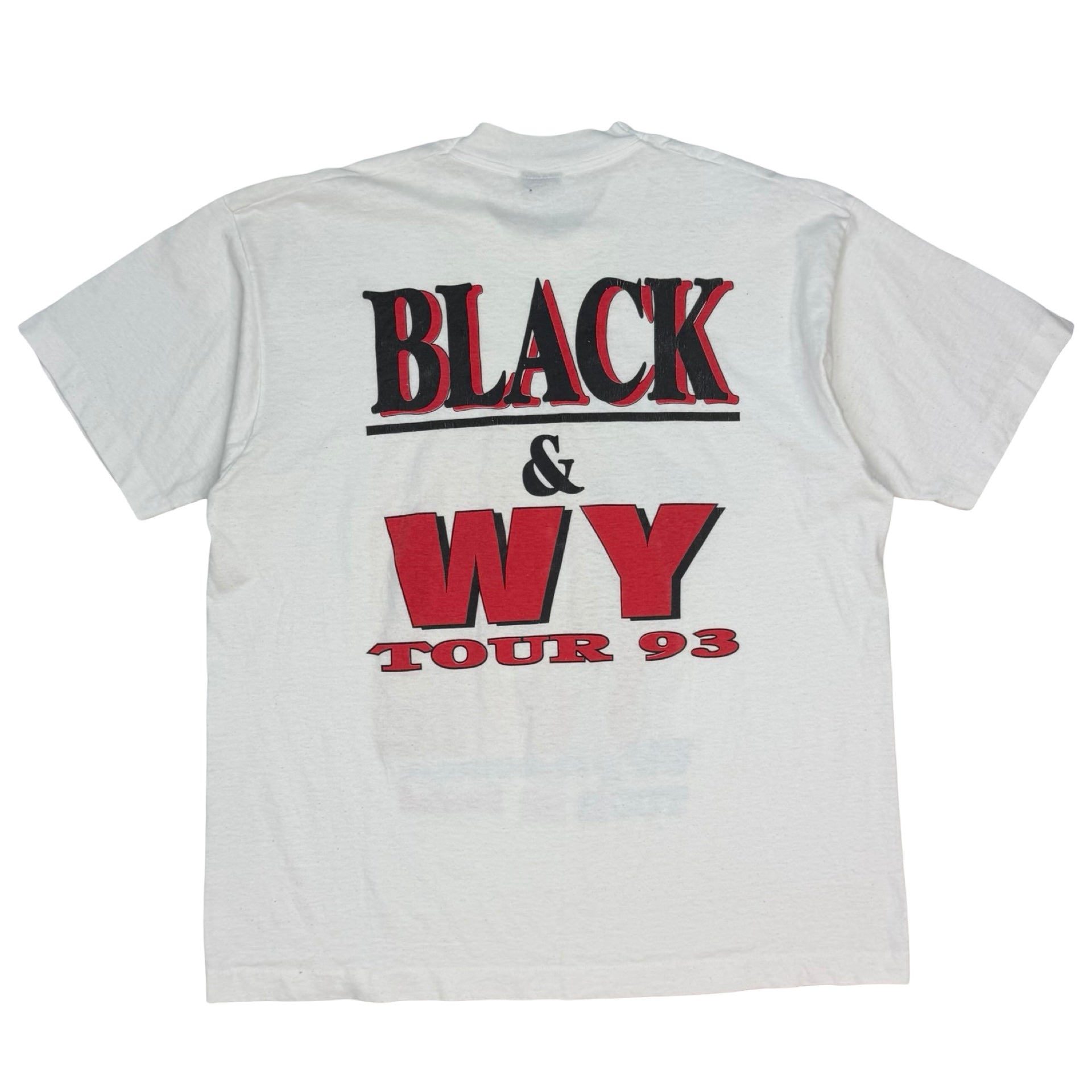 1993 Clint Black & Wynonna Judd Tour Tee White