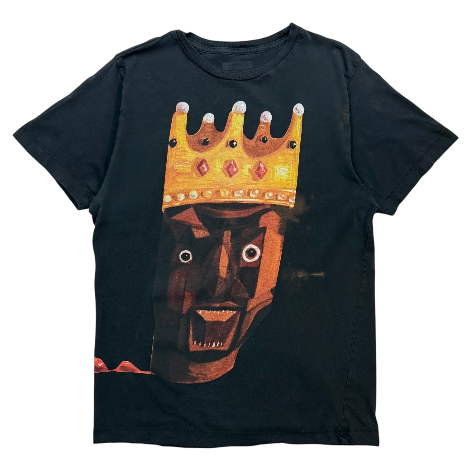 Vintage Kanye West George Condo Artwork Tee Black