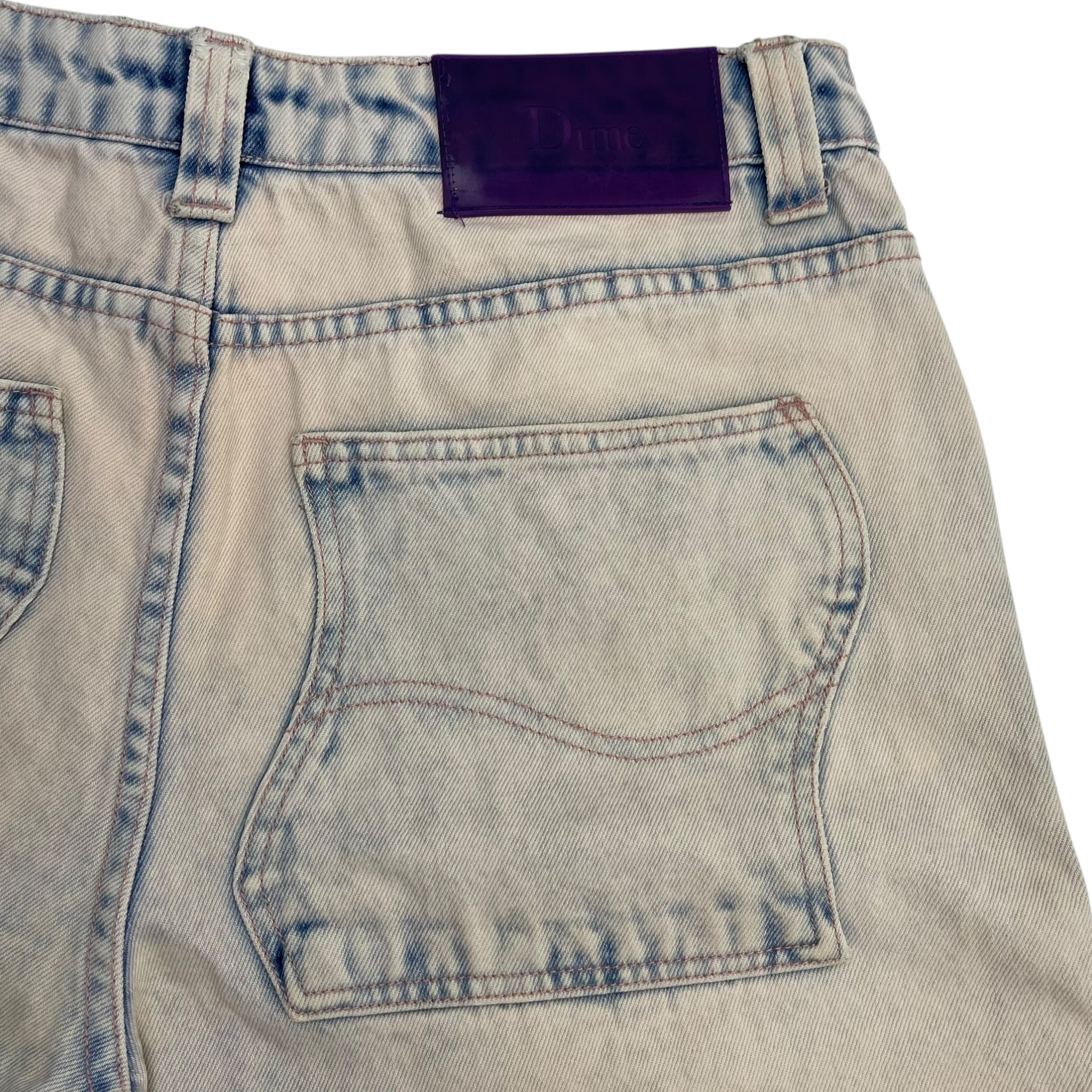 Dime MTL White Denim Jeans