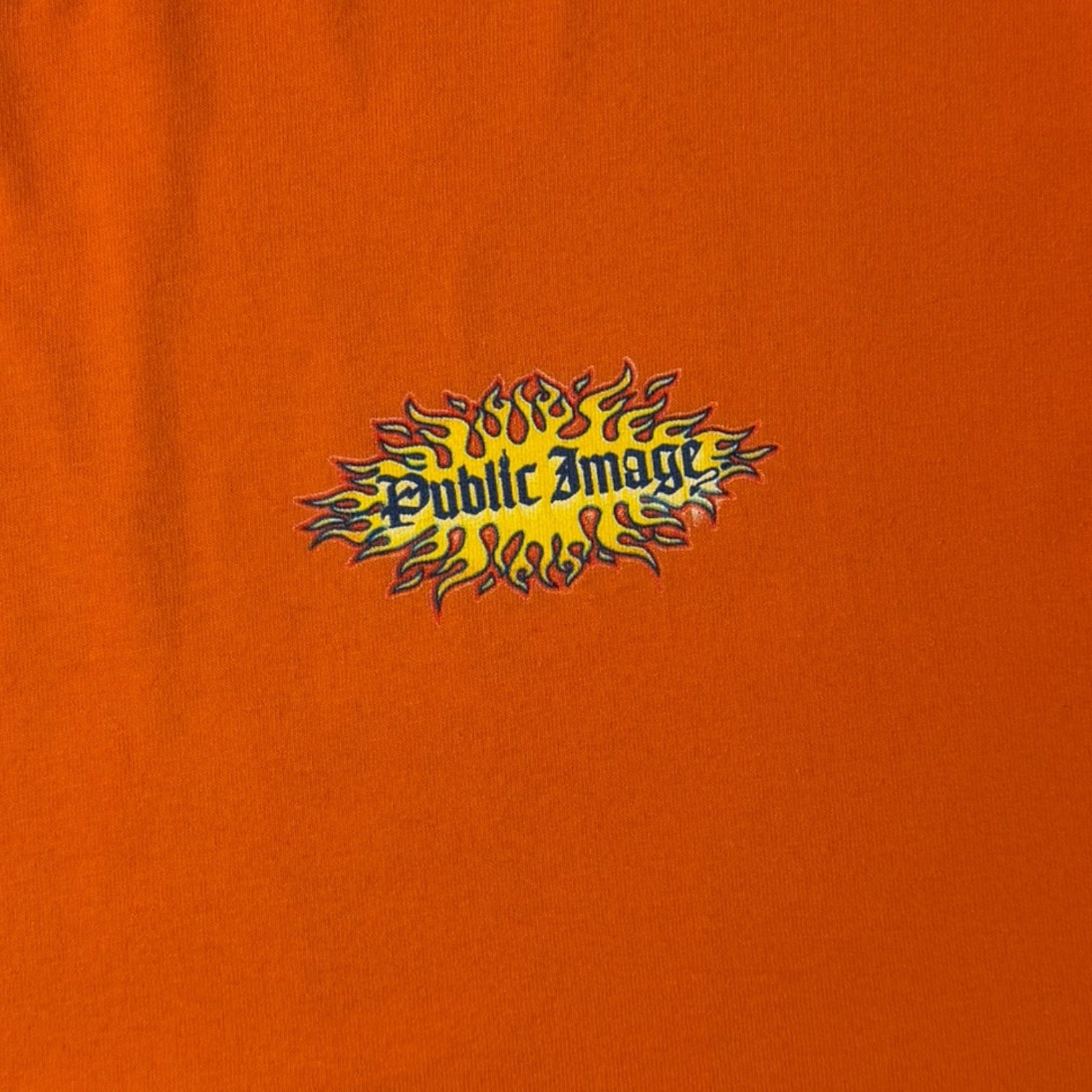 Vintage Public Image T-Shirt Orange
