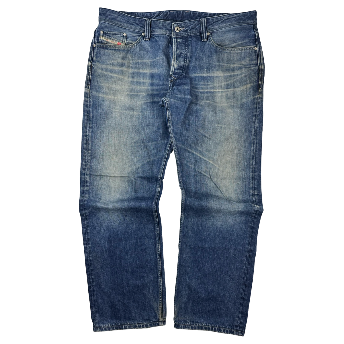 Vintage Diesel Viker Denim Bottoms Blue Wash