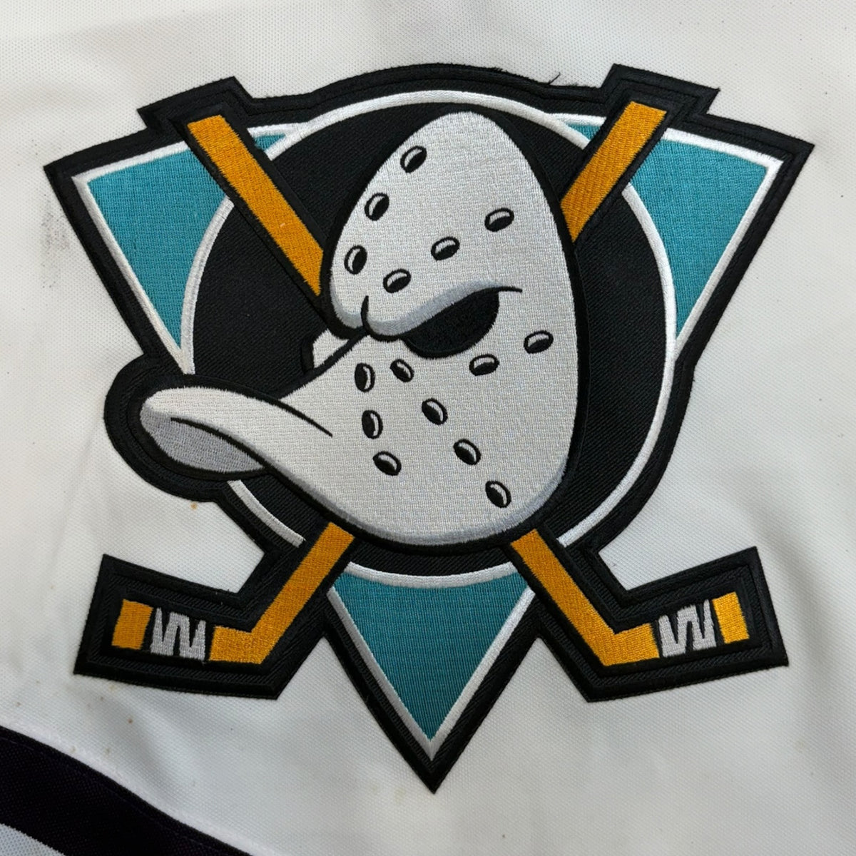 Vintage CCM Anaheim Mighty Ducks Jersey White