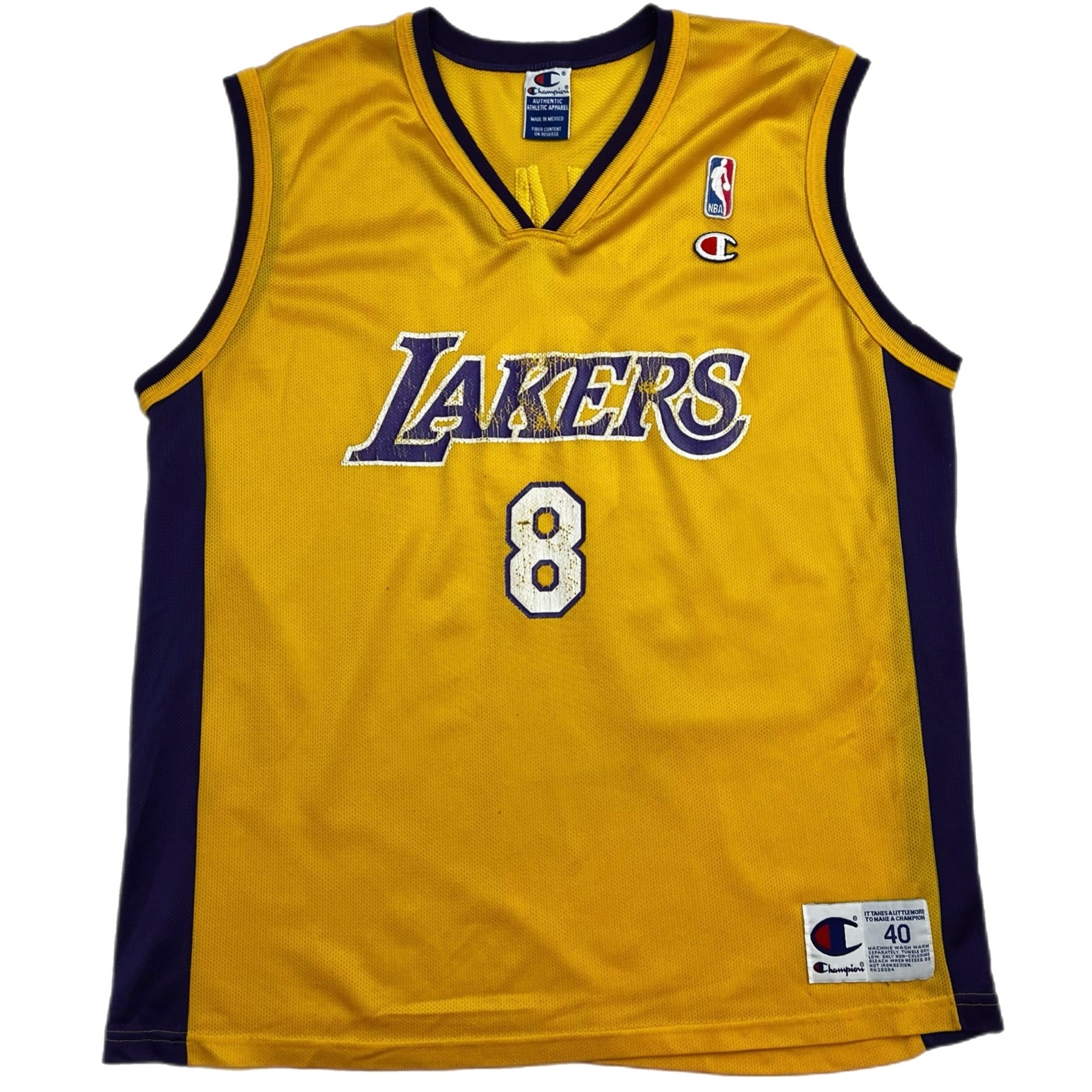 Vintage Los Angeles Lakers Kobe Bryant Champion Jersey