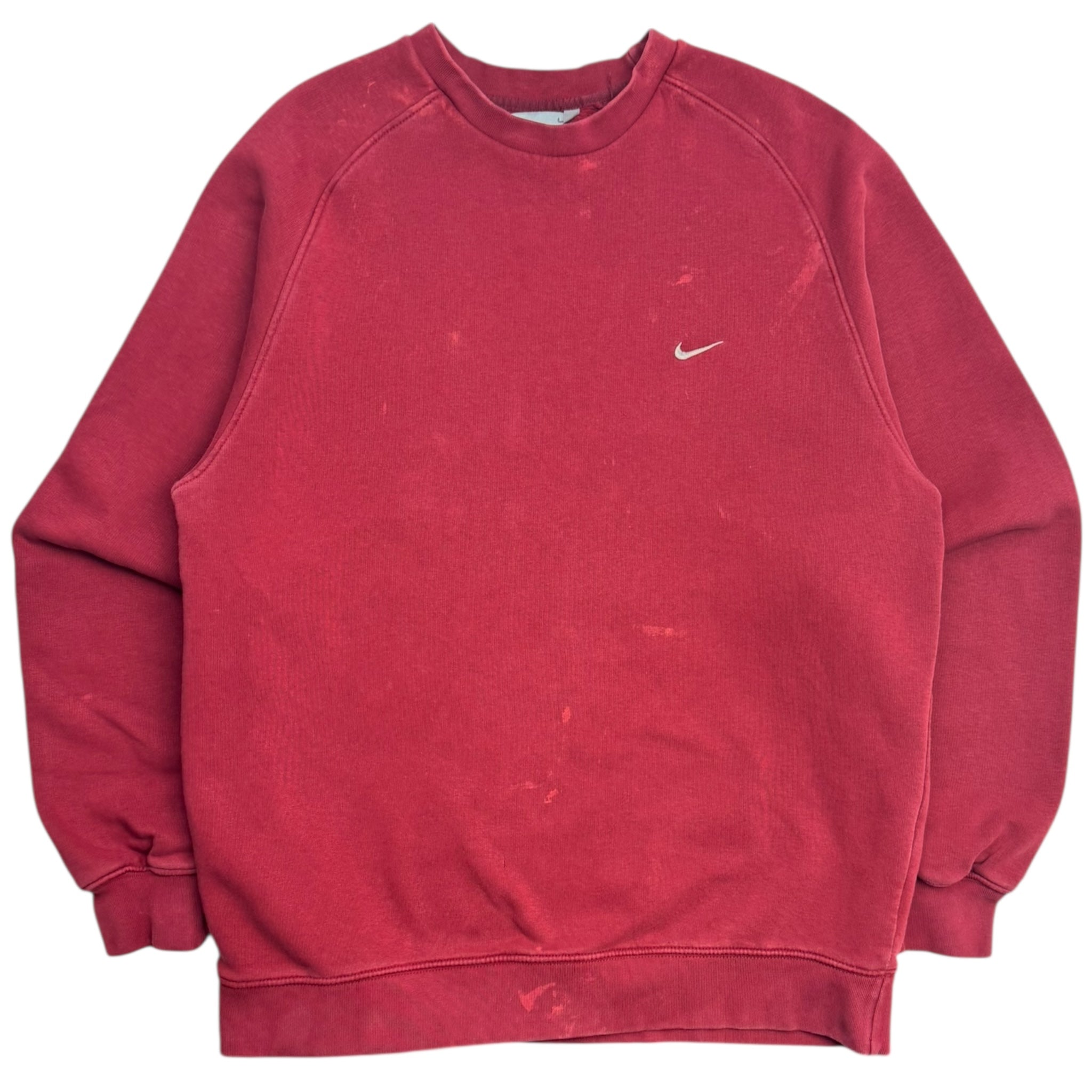 Vintage Nike Pocket Swoosh Crewneck Red