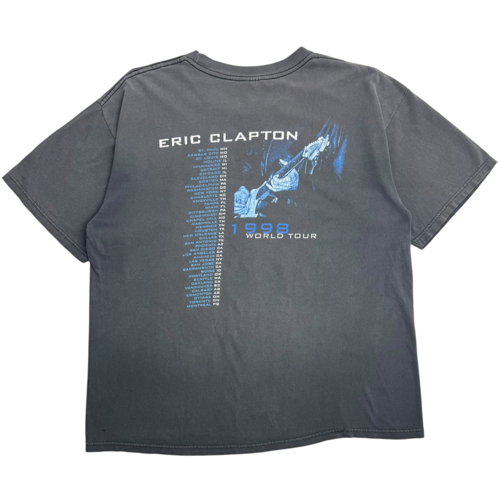 1998 Eric Clapton World Tour T-Shirt