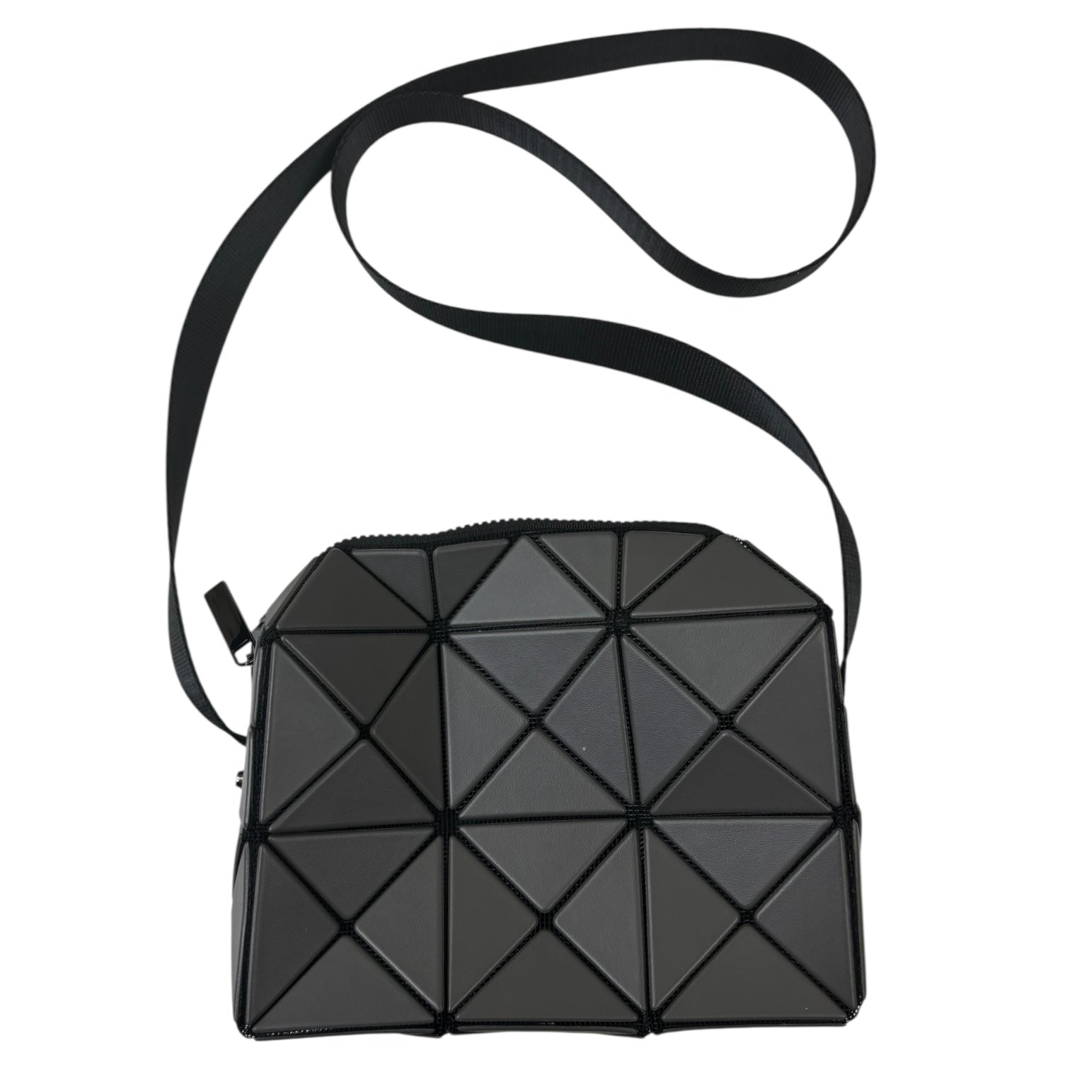 Bao Bao Issey Miyake Cuboid Shoulder Bag Charcoal Grey