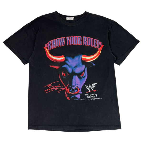 Vintage ‘99 WWF The Rock “People’s Champion” T-Shirt Black