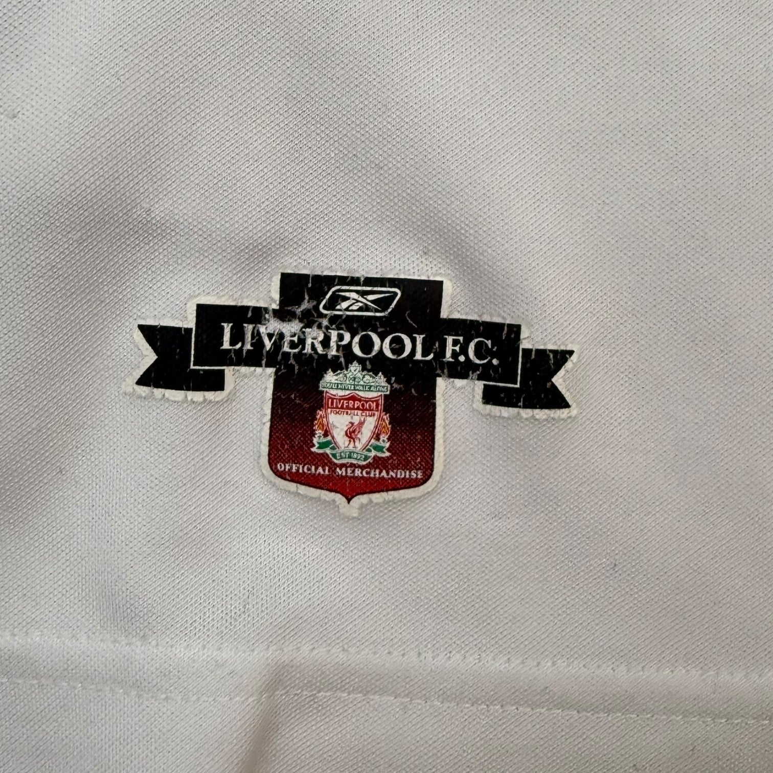 2003 Reebok Liverpool F.C. Away Jersey White