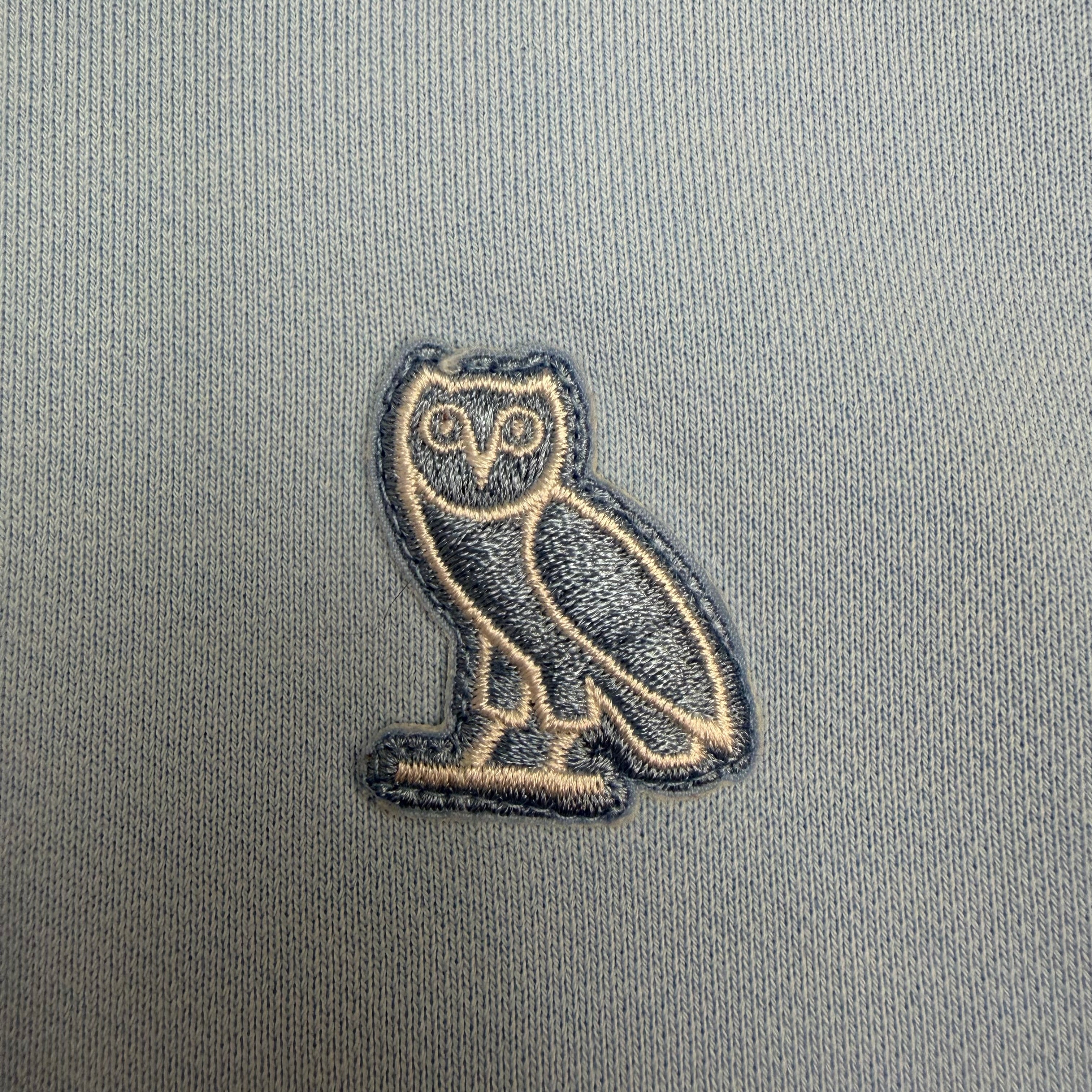OVO Embroidered Track Jacket Baby Blue