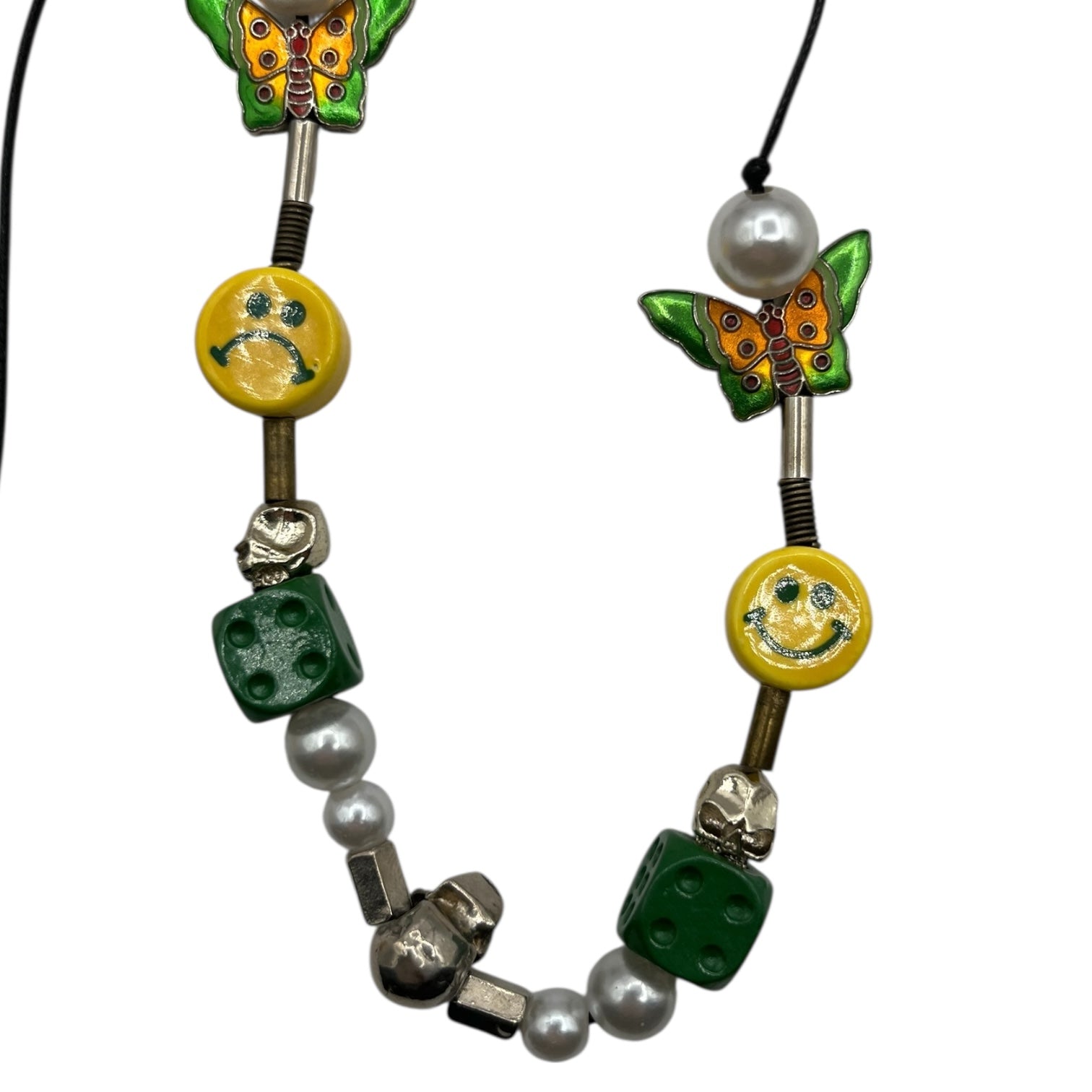 *EVAE* Smiley Pearl Necklace
