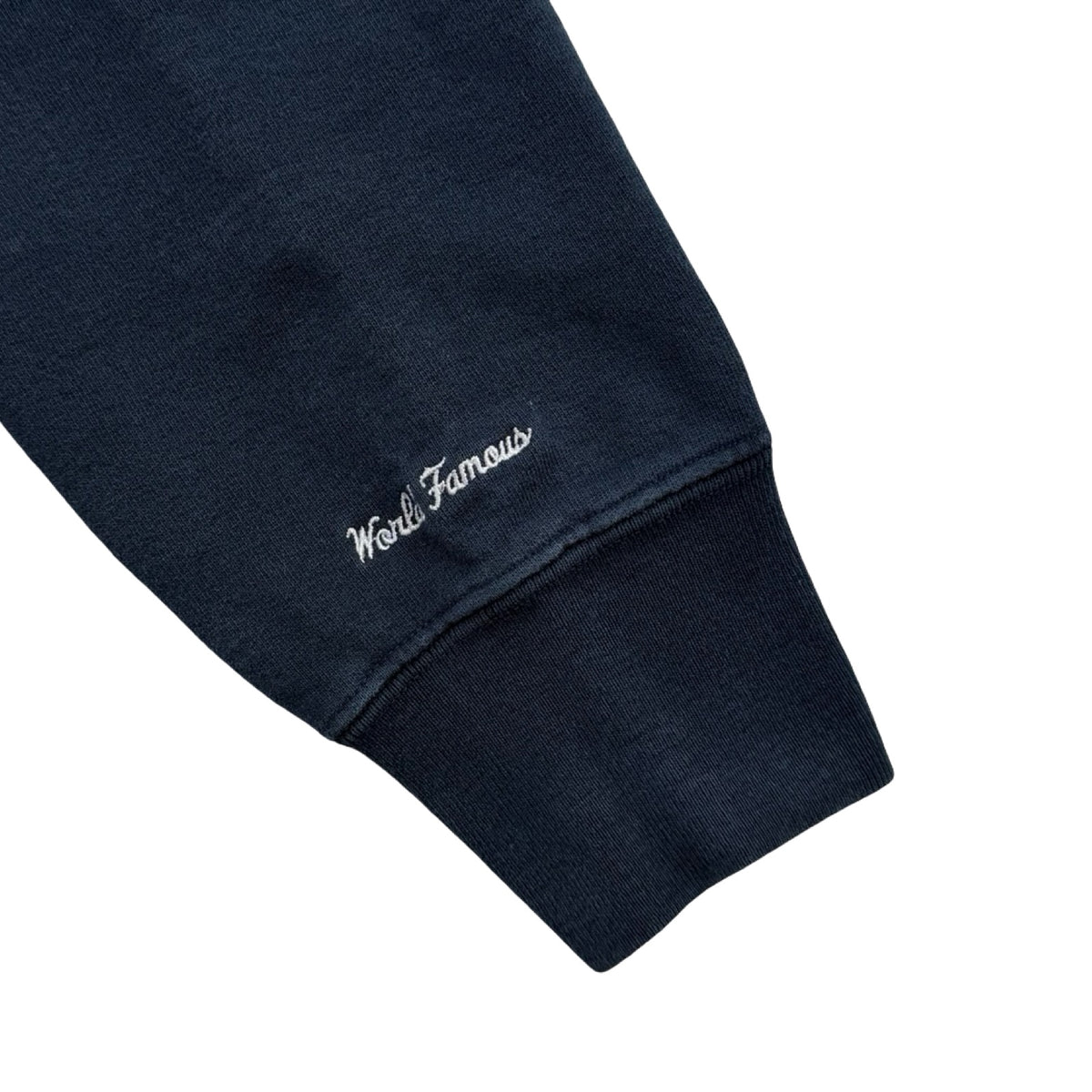 Supreme Chrome Arc Hooded Pullover Navy