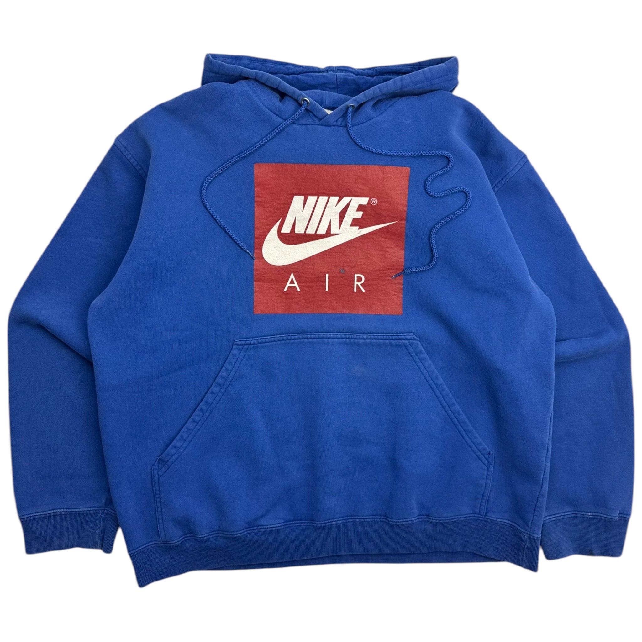 Vintage Nike Air Logo Hoodie Royal Blue