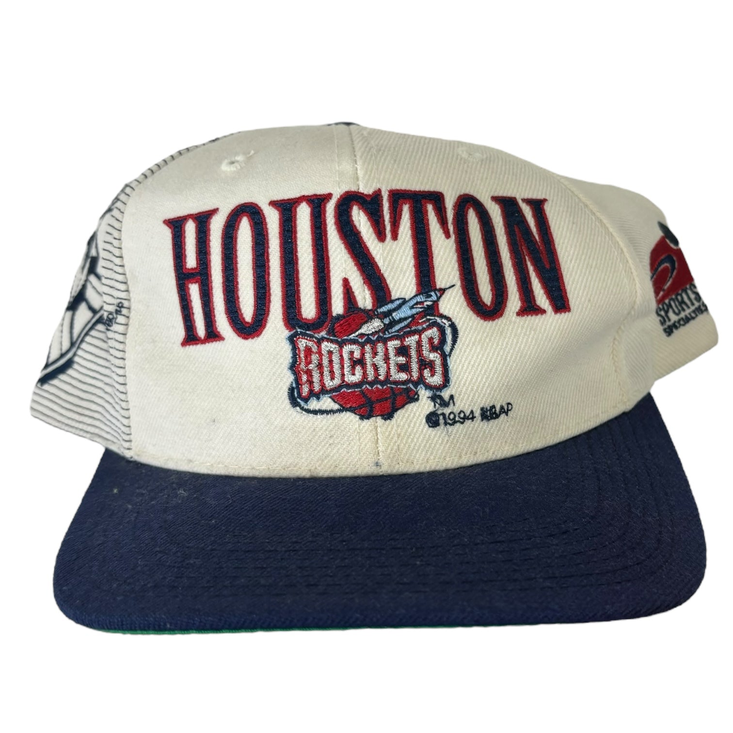 Vintage Houston Rockets SnapBack Hat White