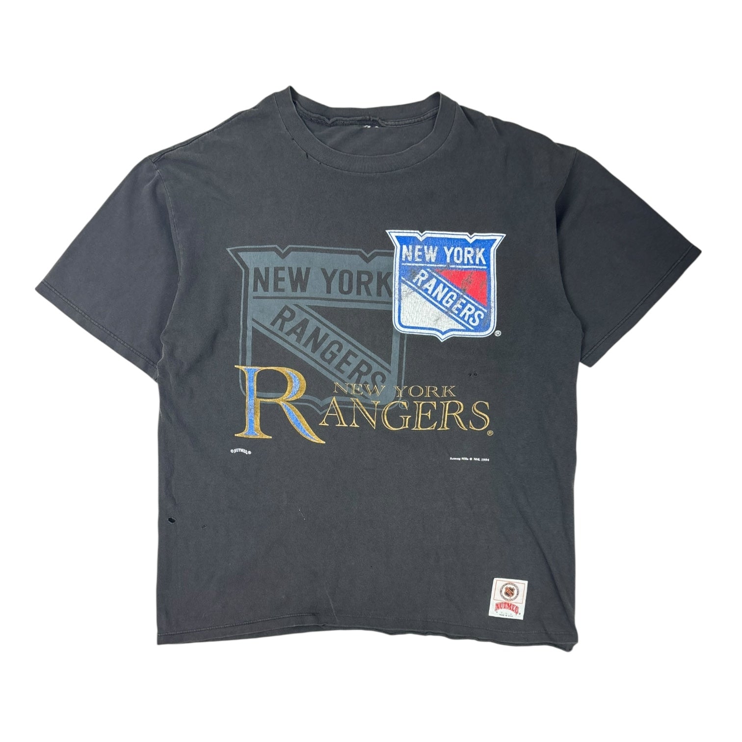 Vintage 1994 New York Rangers T-Shirt Black