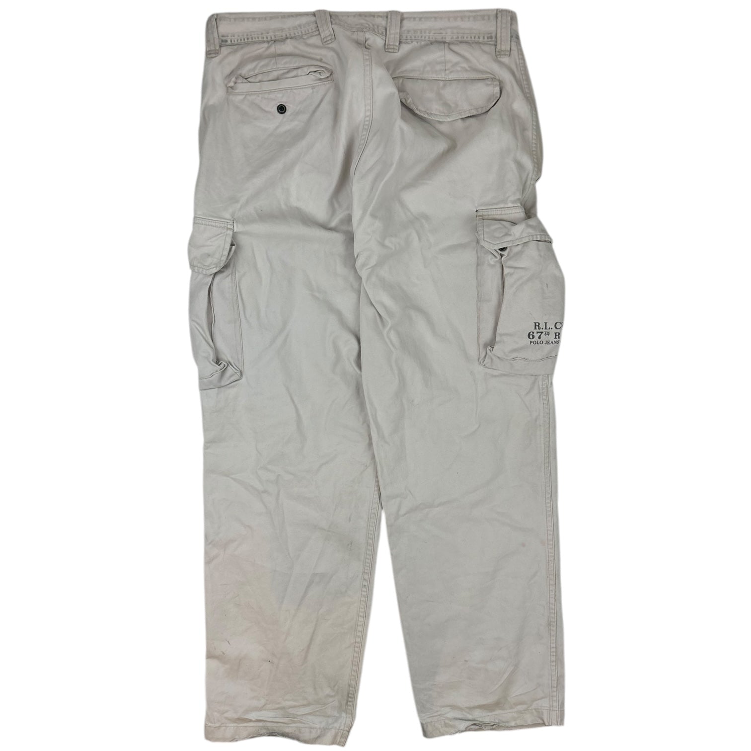 Vintage Polo Ralph Lauren Cargo Pant White