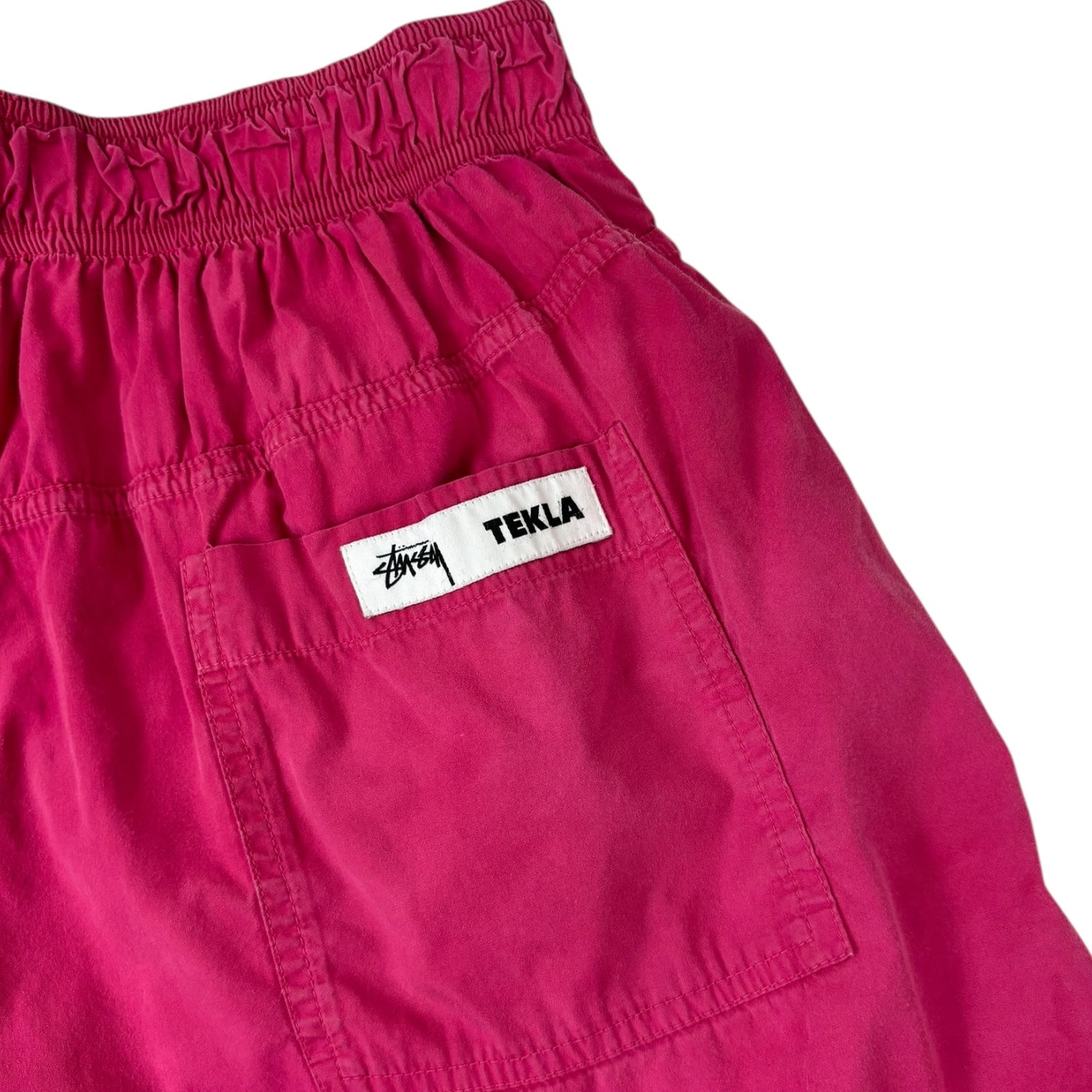 Stussy x Tekla Poplin Pyjama Short Berry