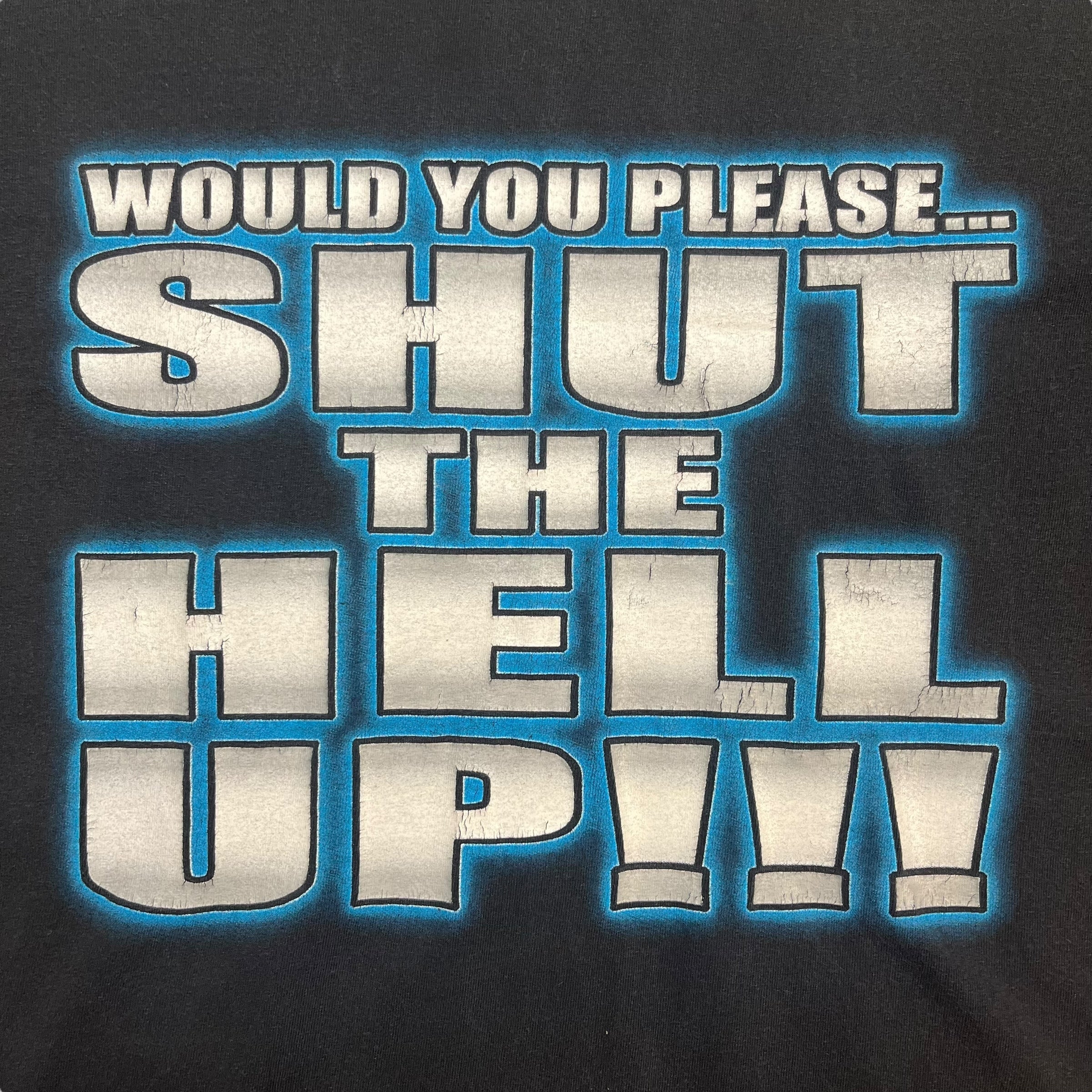 Vintage WWF Chris Jericho Y2J Wrestling Tee Black