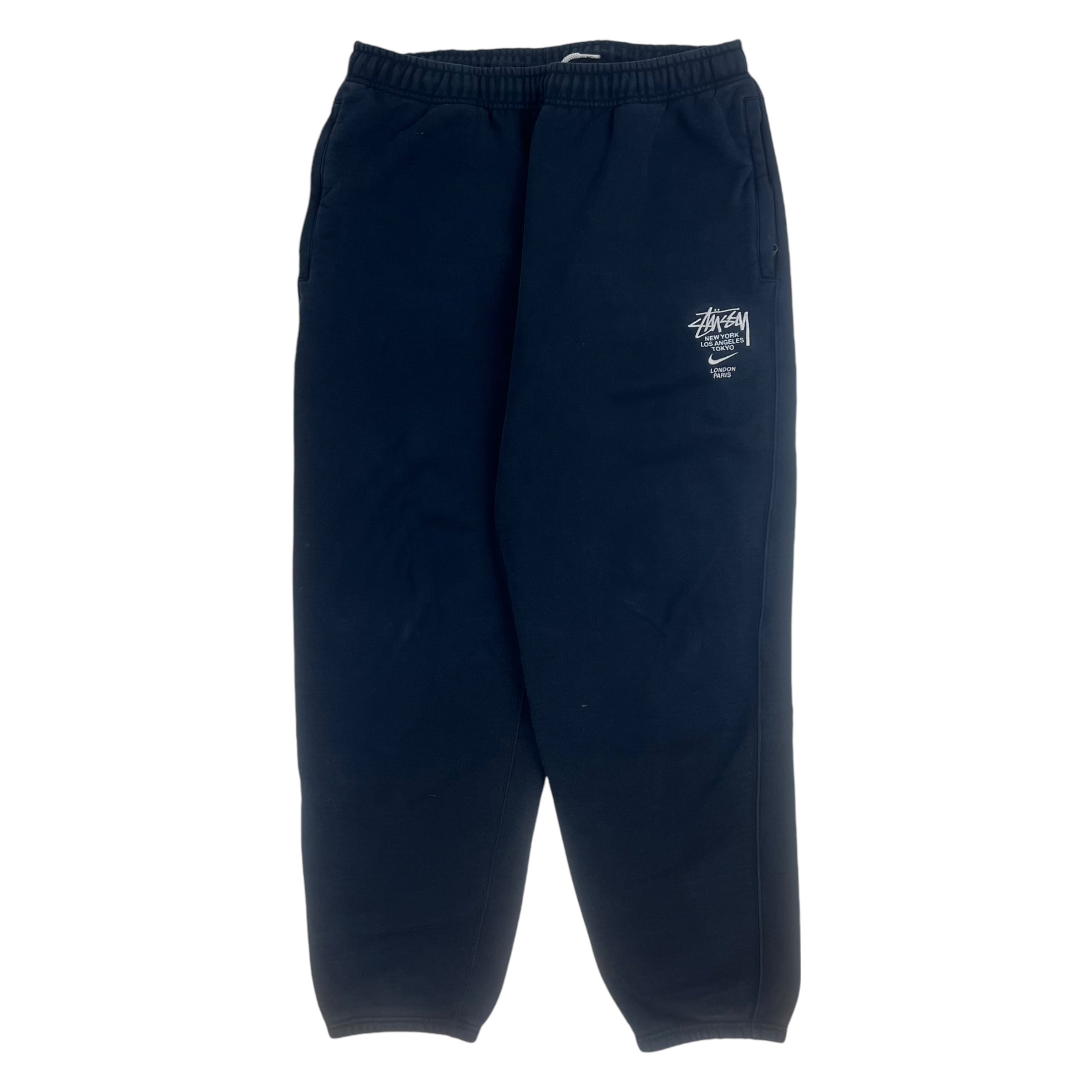 Stussy x Nike World Tour Sweatpants Black