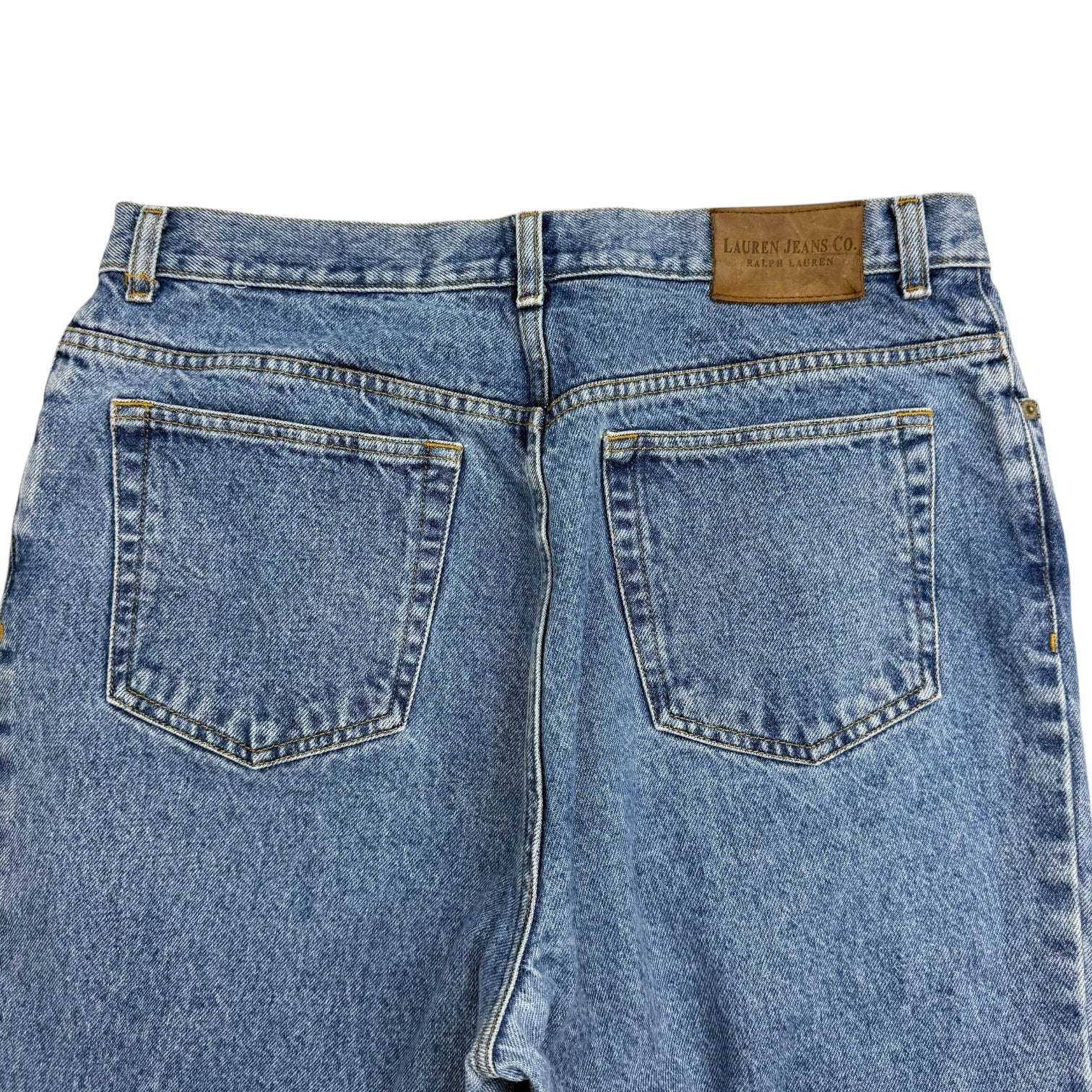 Vintage Womens Lauren Ralph Lauren Denim Pants Medium Wash