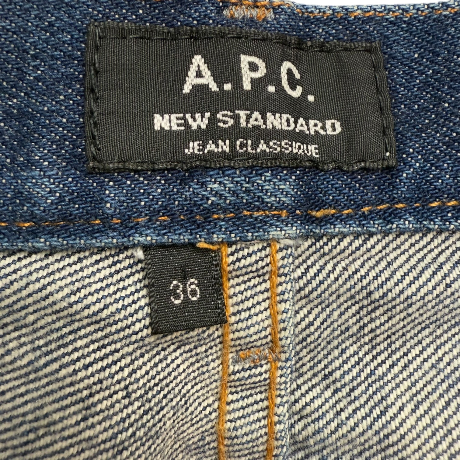 A.P.C. Denim Pants Dark Wash