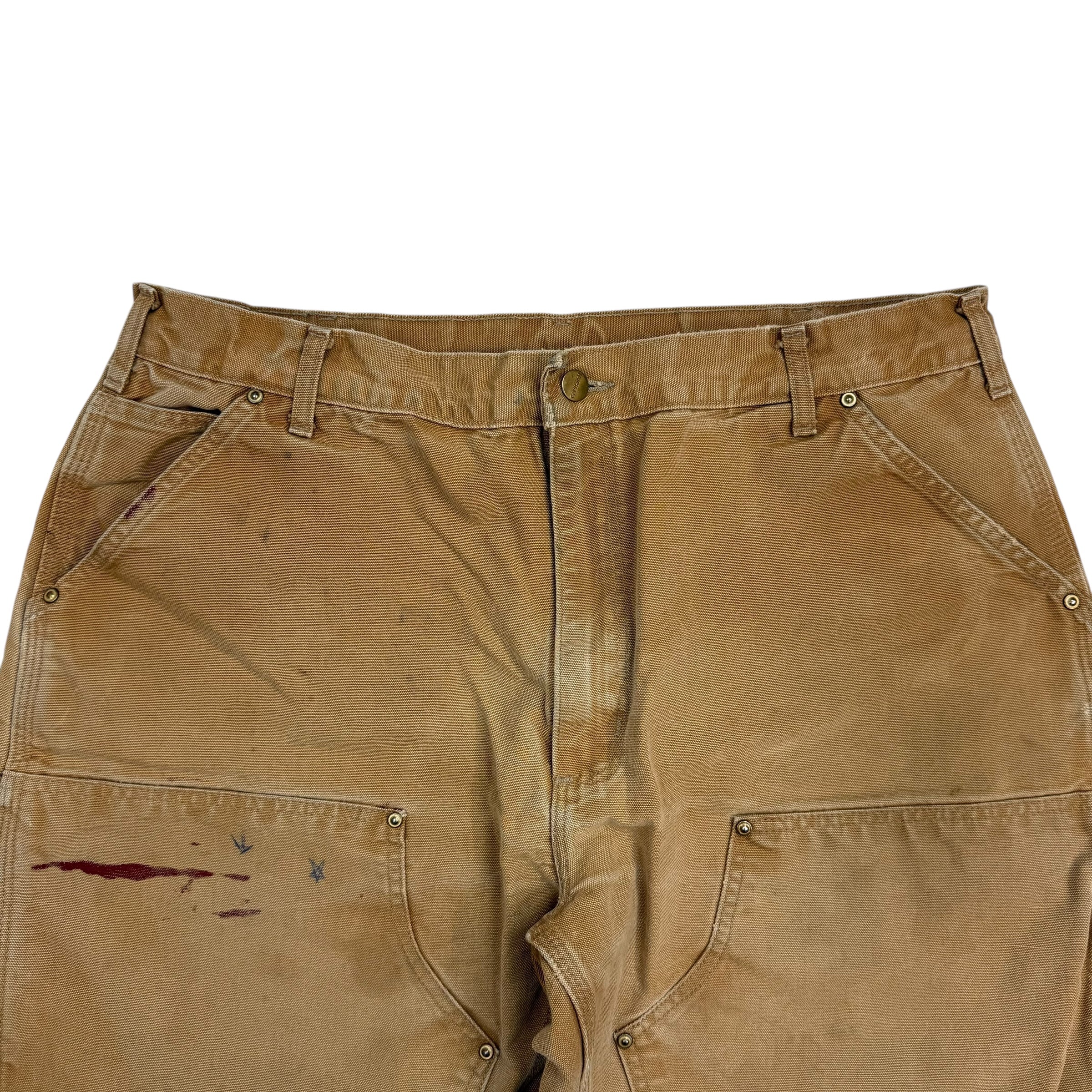 Vintage Carhartt Double Knee Pants Tan