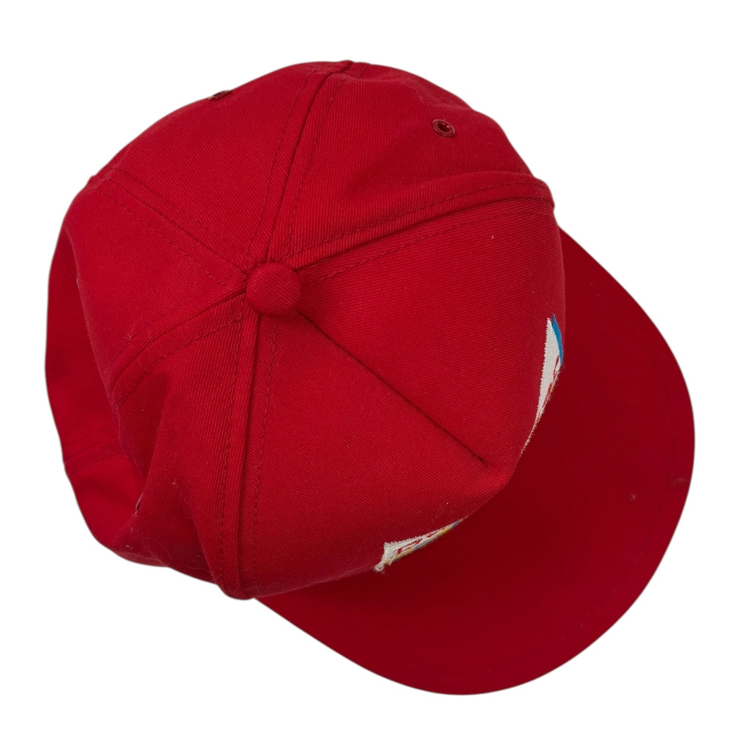 Vintage Budweiser Racing SnapBack Hat Red