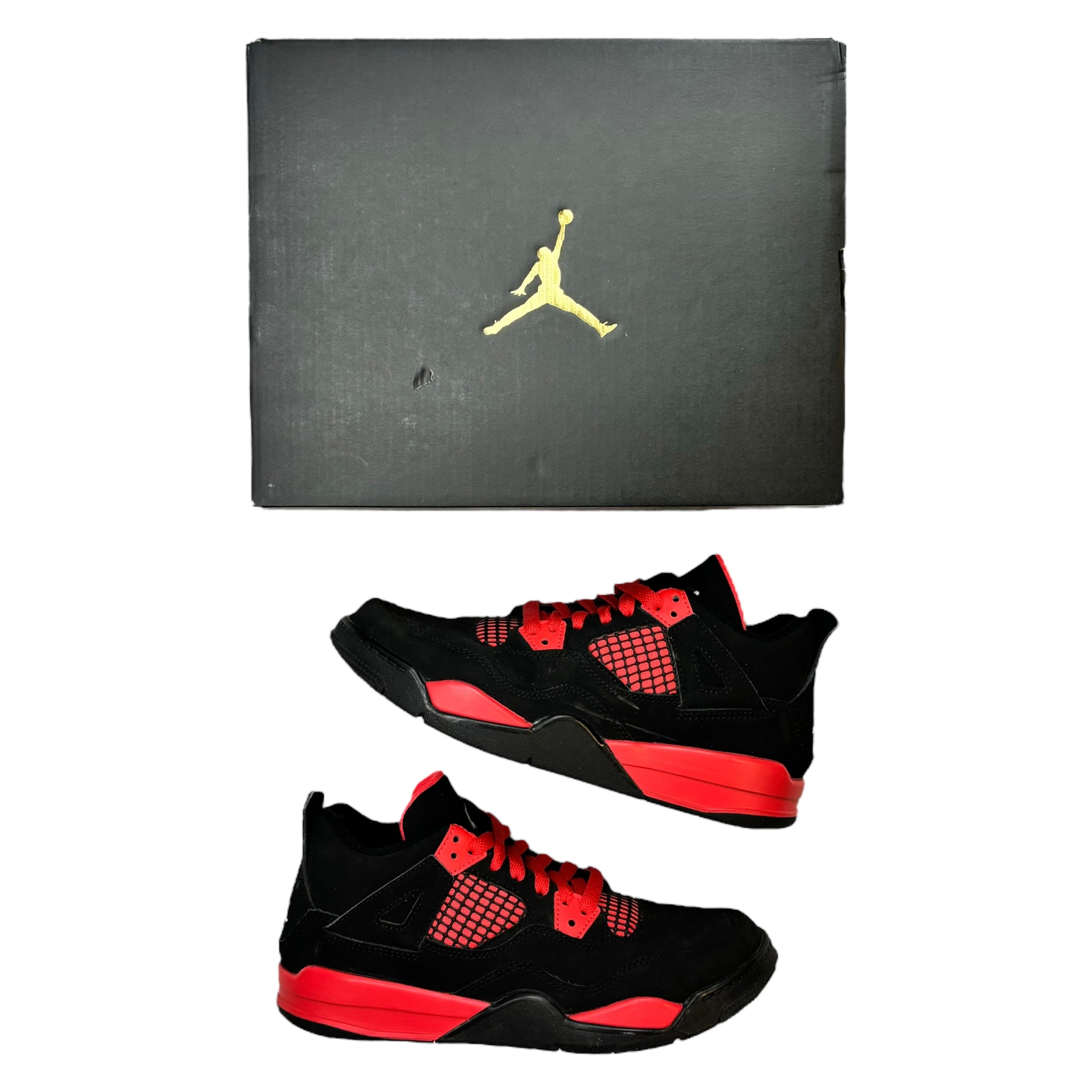 Jordan 4 Retro Red Thunder (PS) (Used)