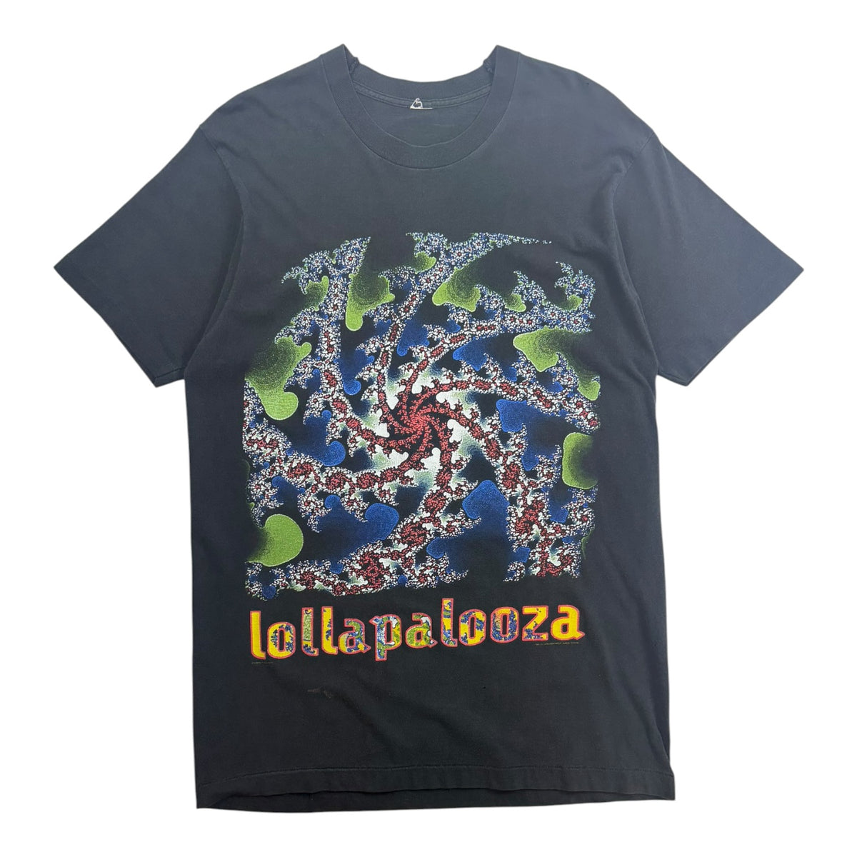 1993 Lollapalooza Festival Band T-Shirt Black