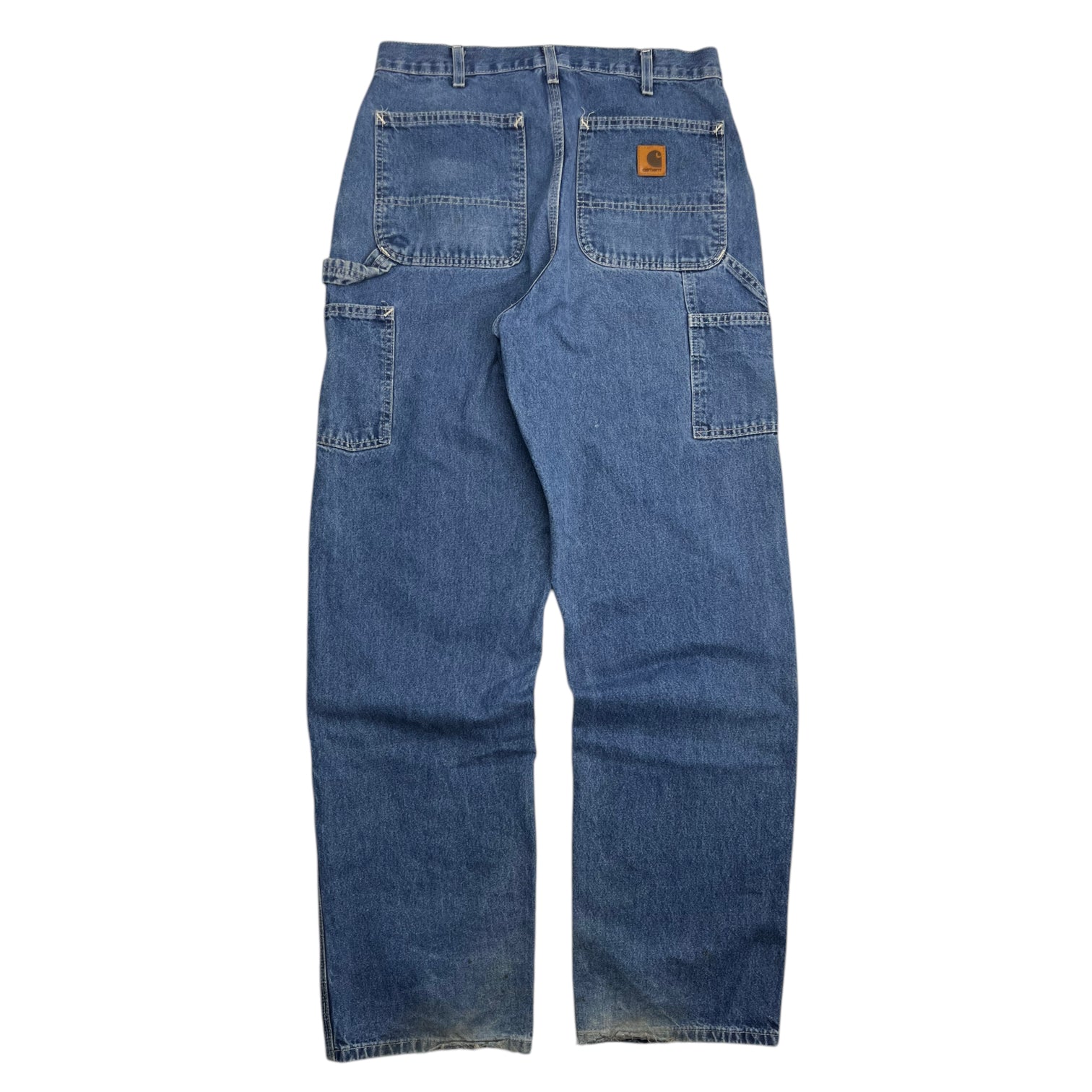 Vintage Carhartt Carpenter Mid Wash Blue Jeans