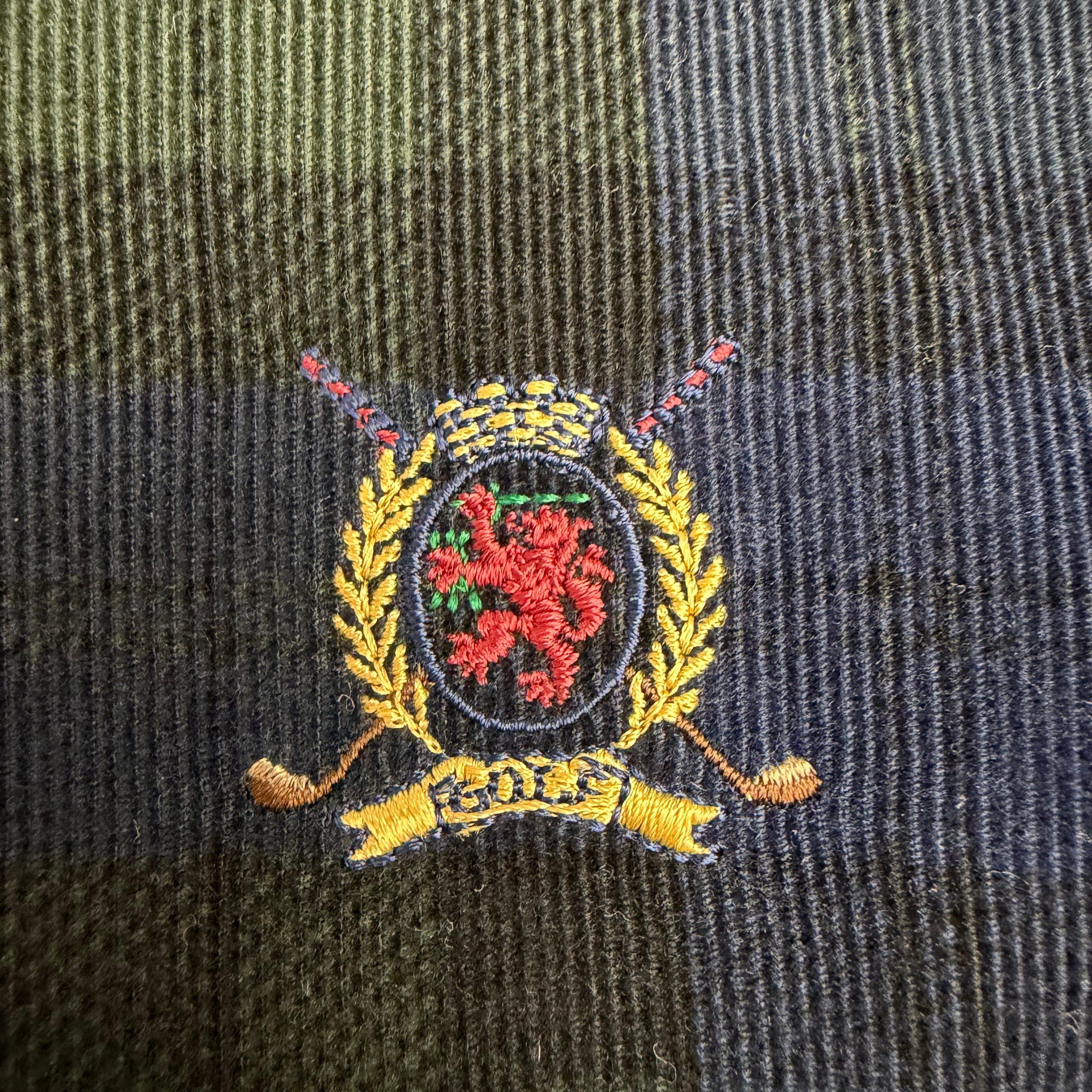 Vintage Tommy Hilfiger Golf Tartan Plaid Jacket Navy/Green