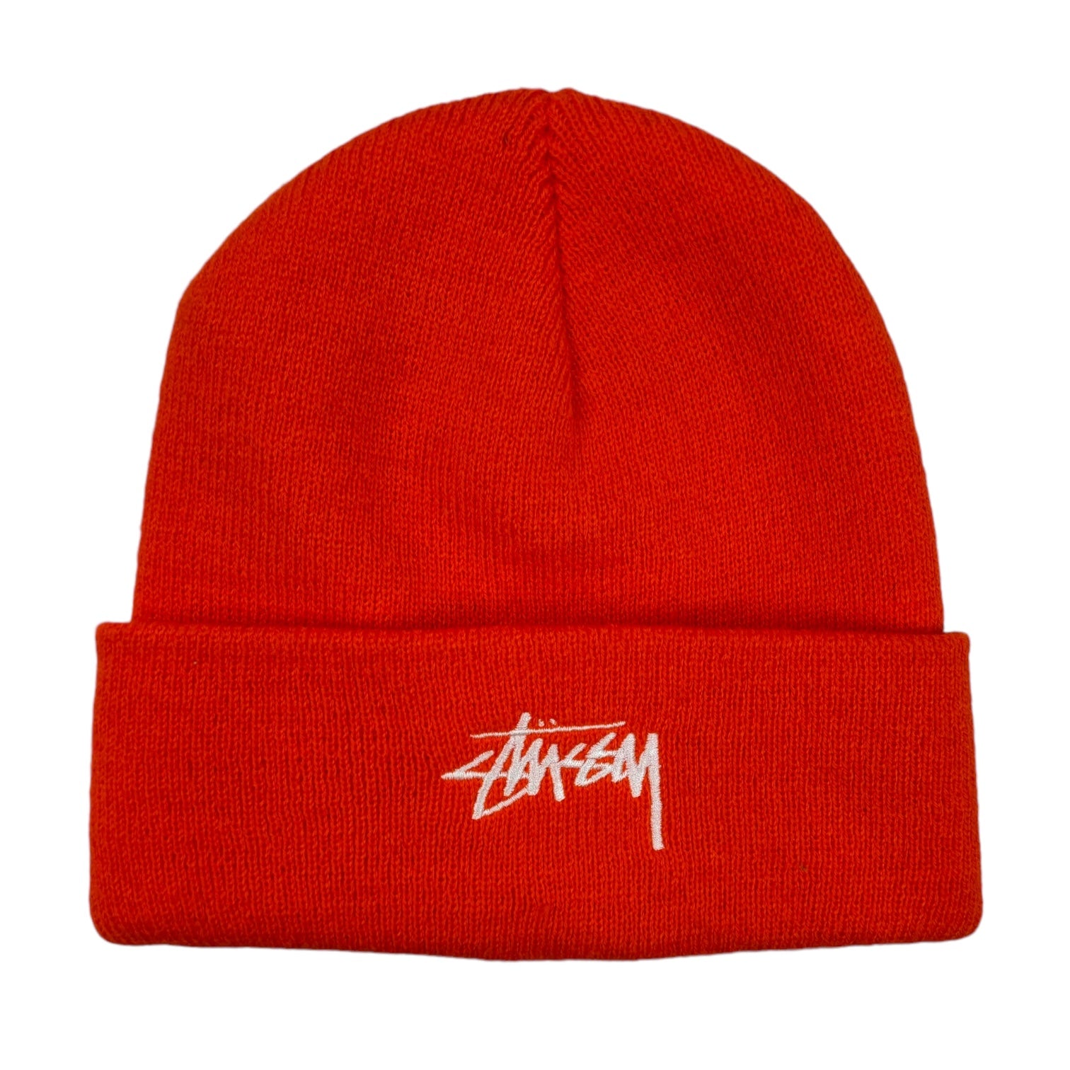 Stussy Stock Cuff Beanie Orange