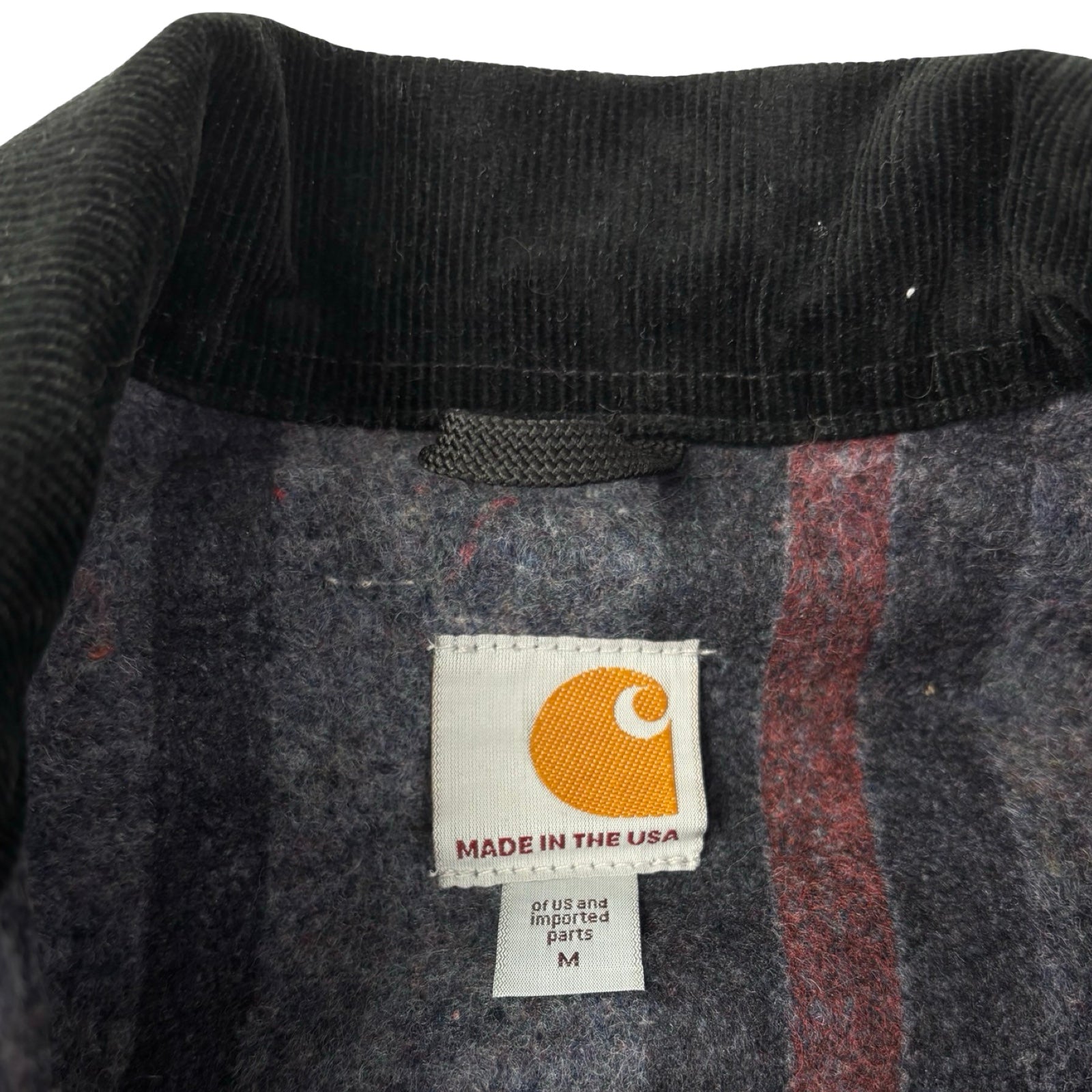 Vintage Carhartt J01 Detroit Work Jacket Black