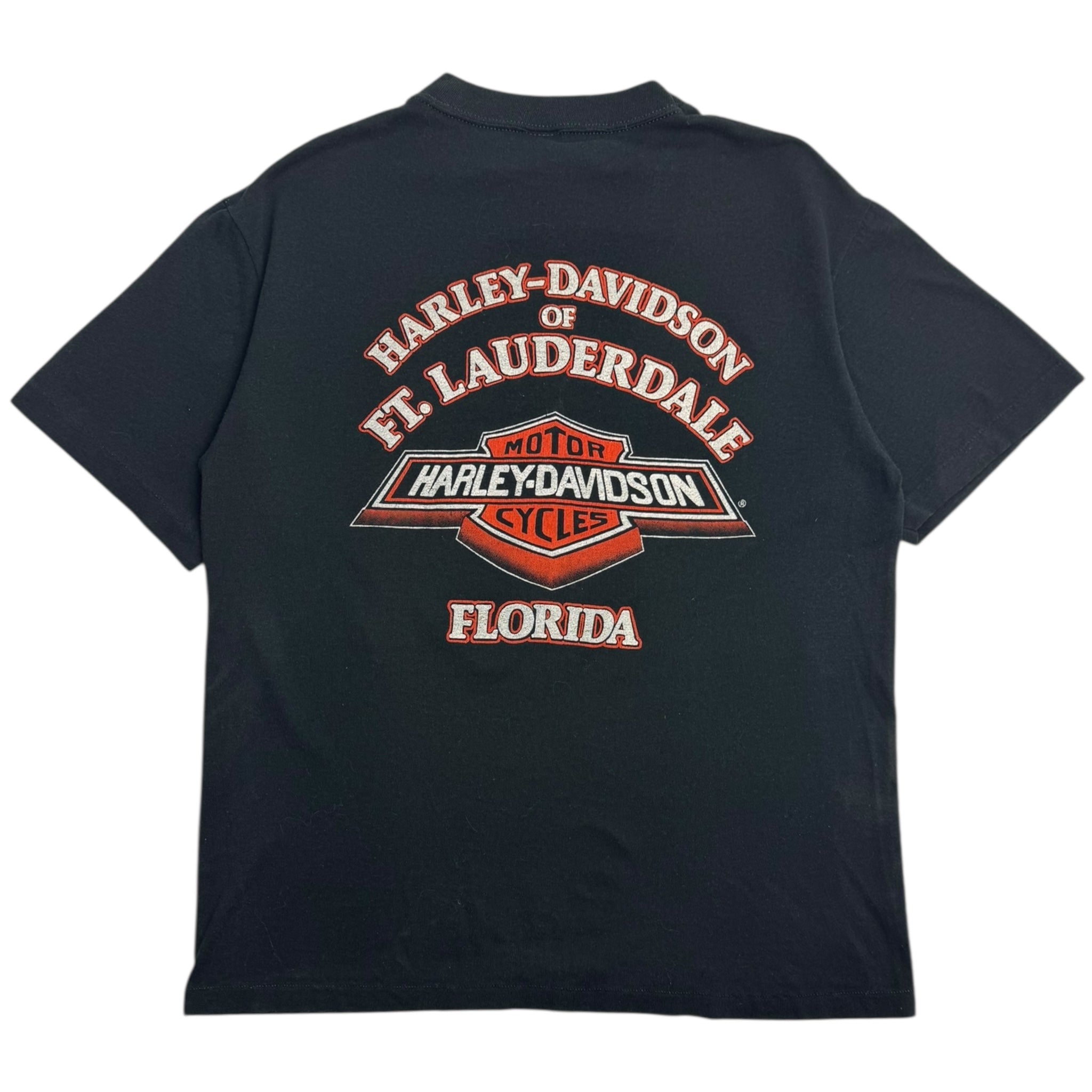 Vintage Harley Davidson 3D Emblem T-Shirt