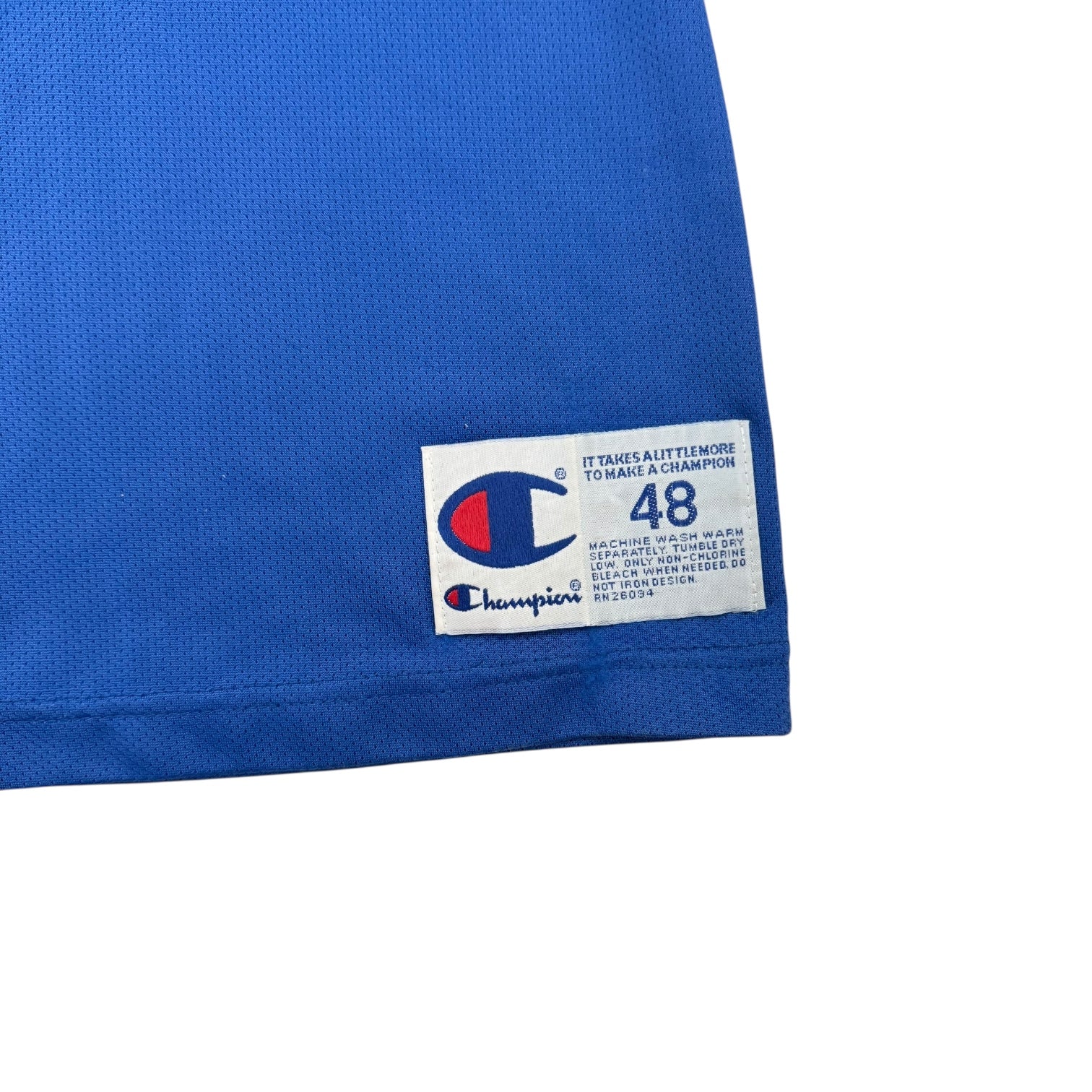 Vintage Champion Dallas Mavericks Jason Kidd Home Jersey Blue/Green