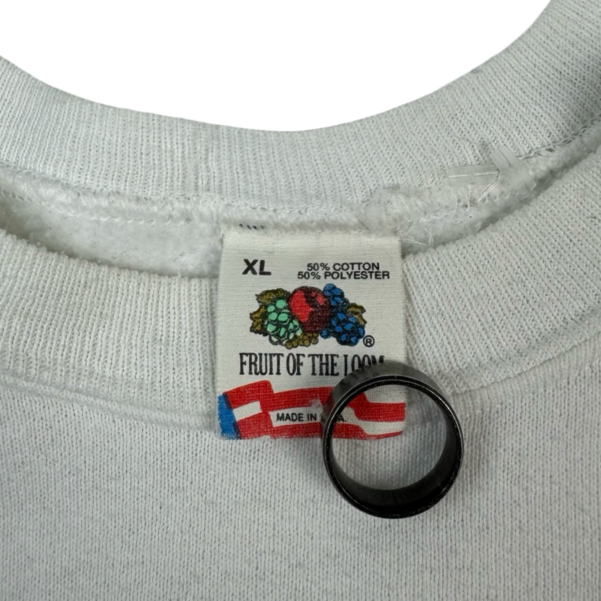 1988 Calgary Flames Lanny McDonald Cartoon Crewneck