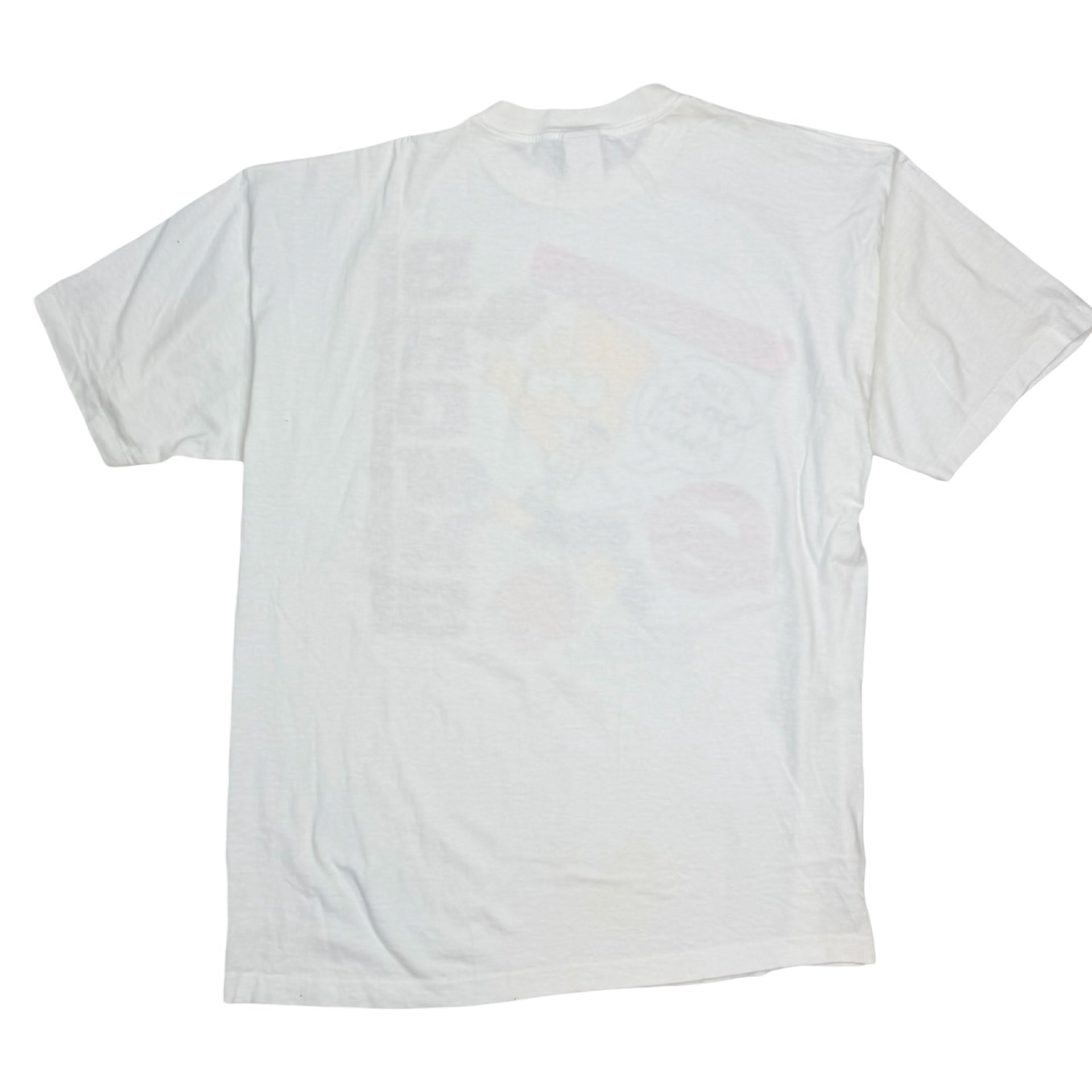 1990 Bart Simpson Cleveland Browns “I’m Open Man!” Tee White