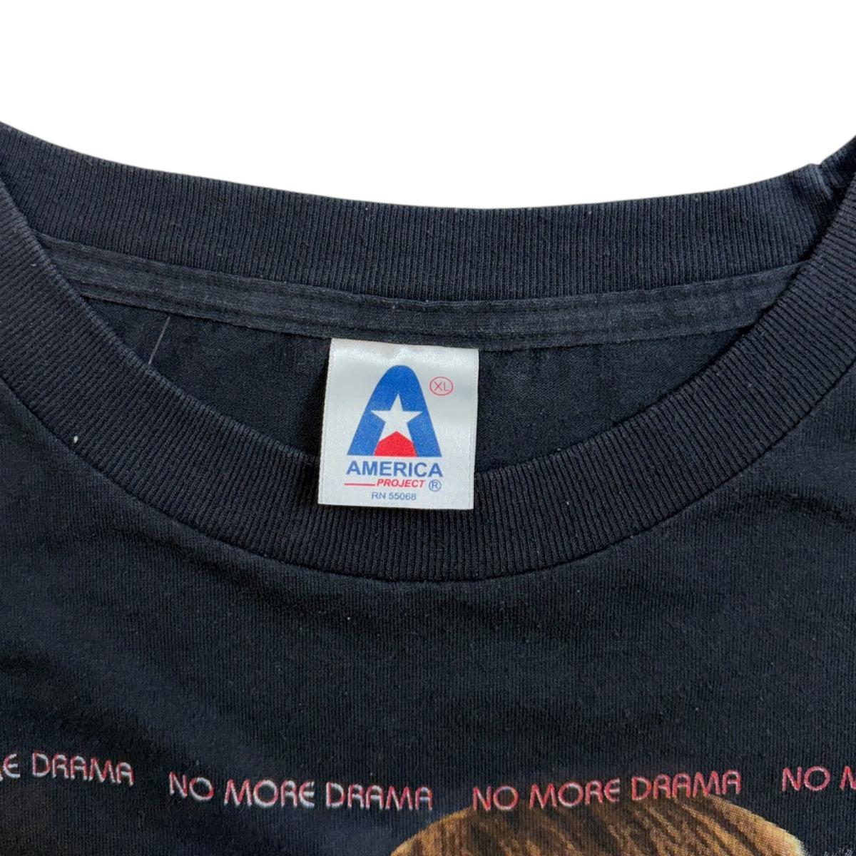 Vintage 2001 Mary J Blige “No More Drama” Promo T-Shirt Black