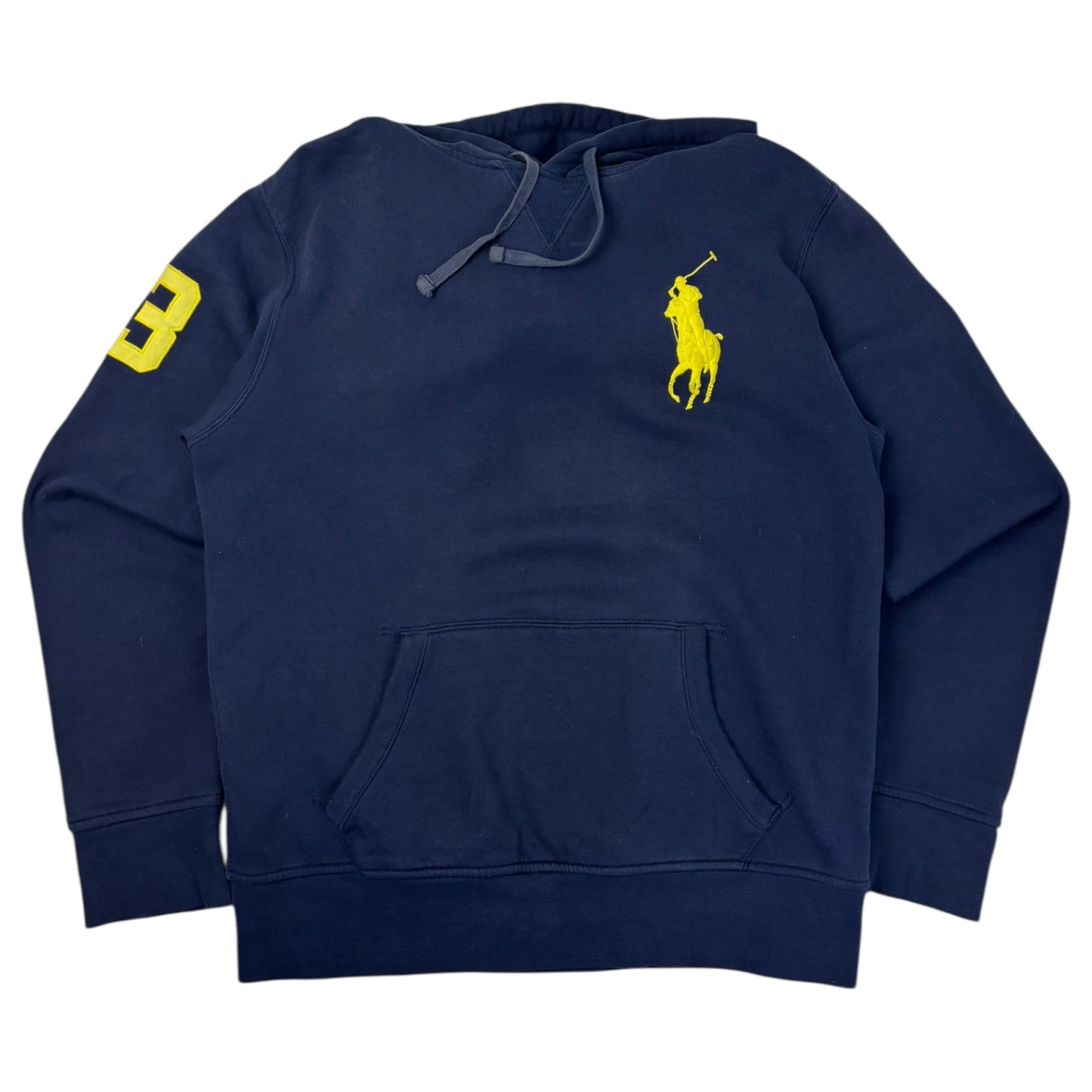 Vintage Polo Ralph Lauren Big Pony Hoodie Navy