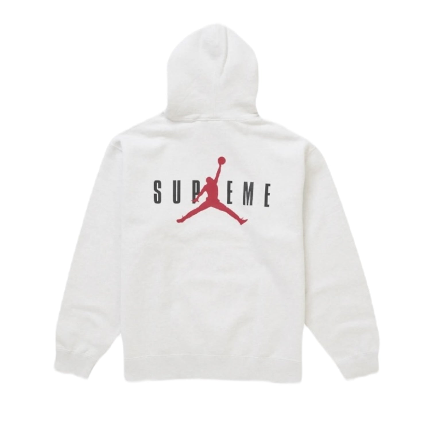 Supreme Jordan Hoodie Ash Grey