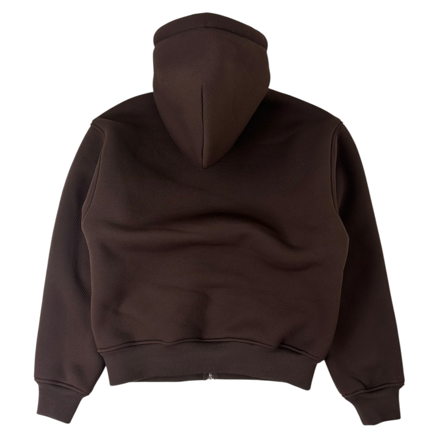 Stussy Bonded Sherpa Hoodie Brown