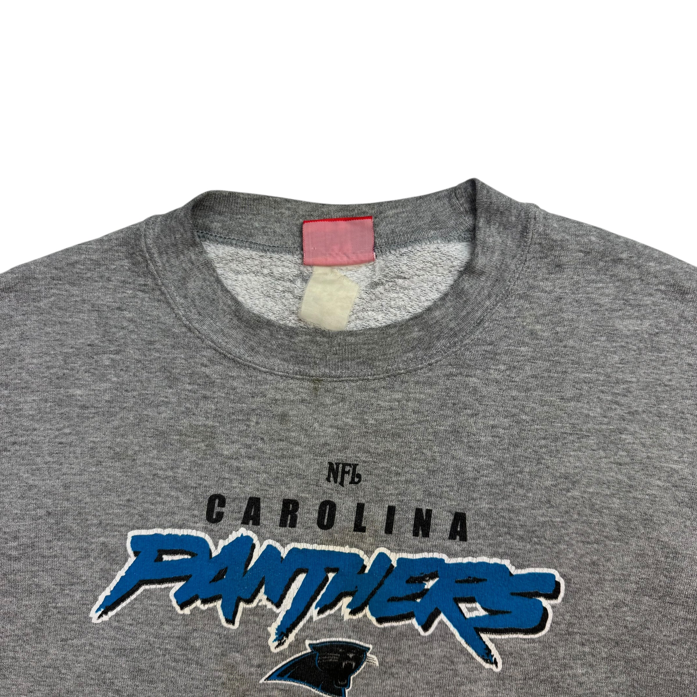 Vintage NFL Carolina Panthers Crewneck Grey