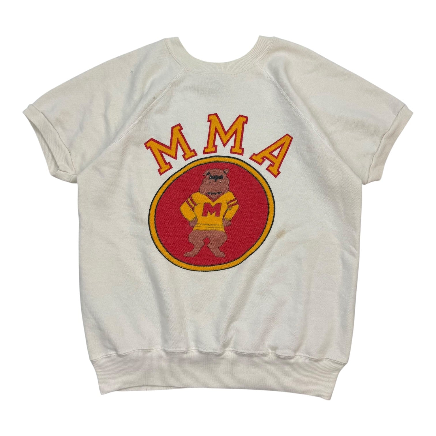 1980s University Of Duluth Minnesota Sweat Tee Grey