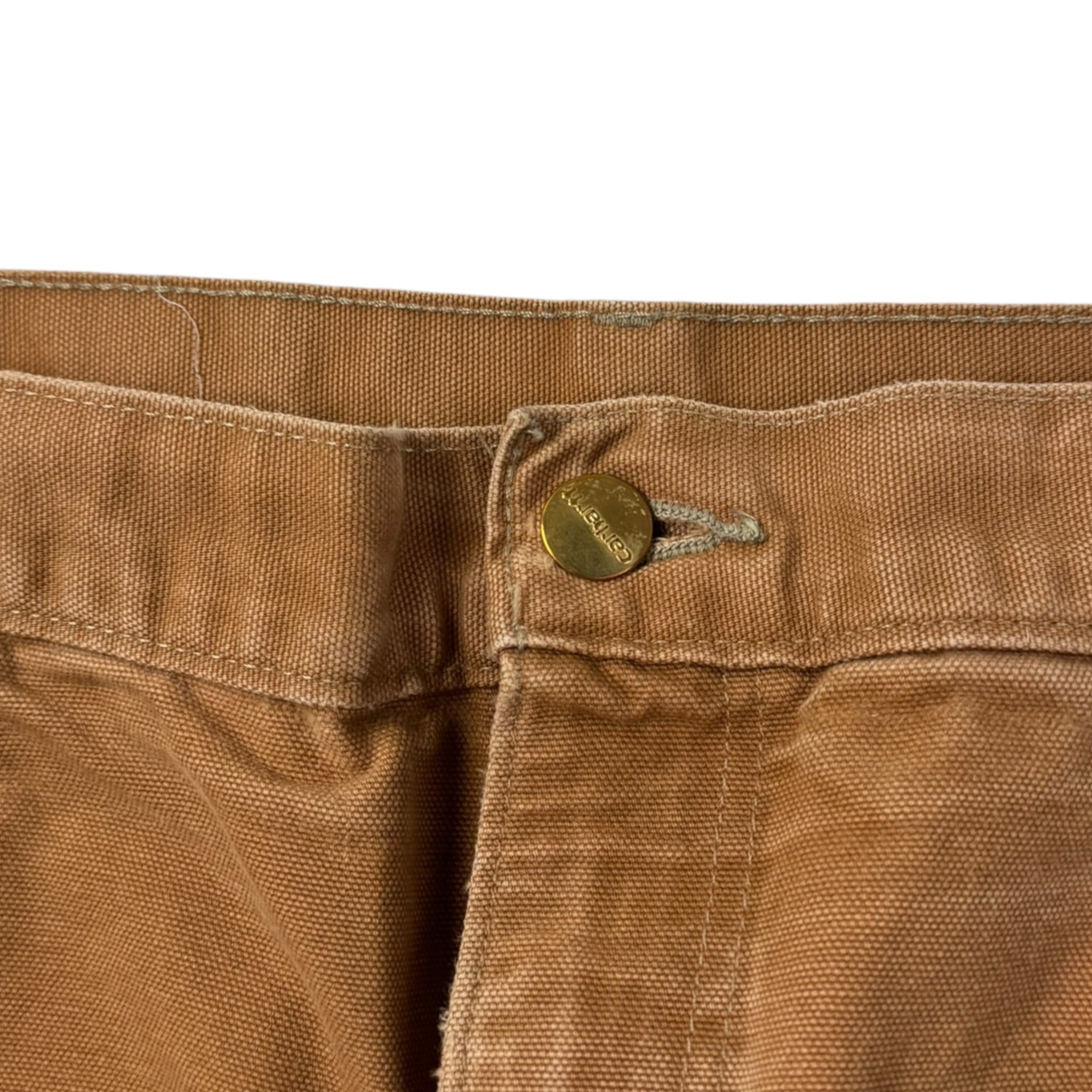 Vintage Carhartt Double Knee Bottoms Dark Tan