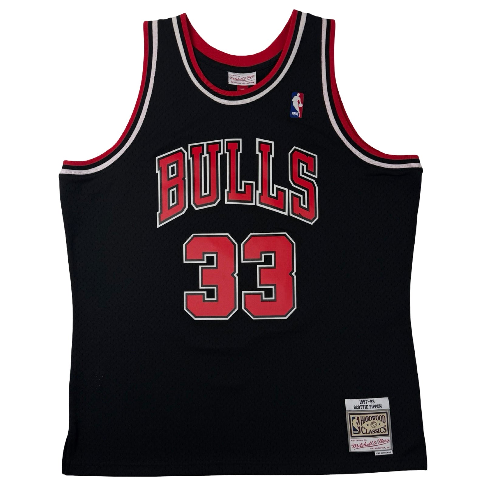 Chicago Bulls Scottie Pippen Mitchell & Ness Away Jersey