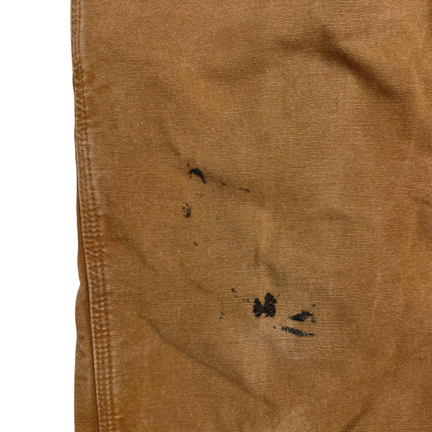 Vintage Carhartt Double Knee Blanket Lined Pants Brown
