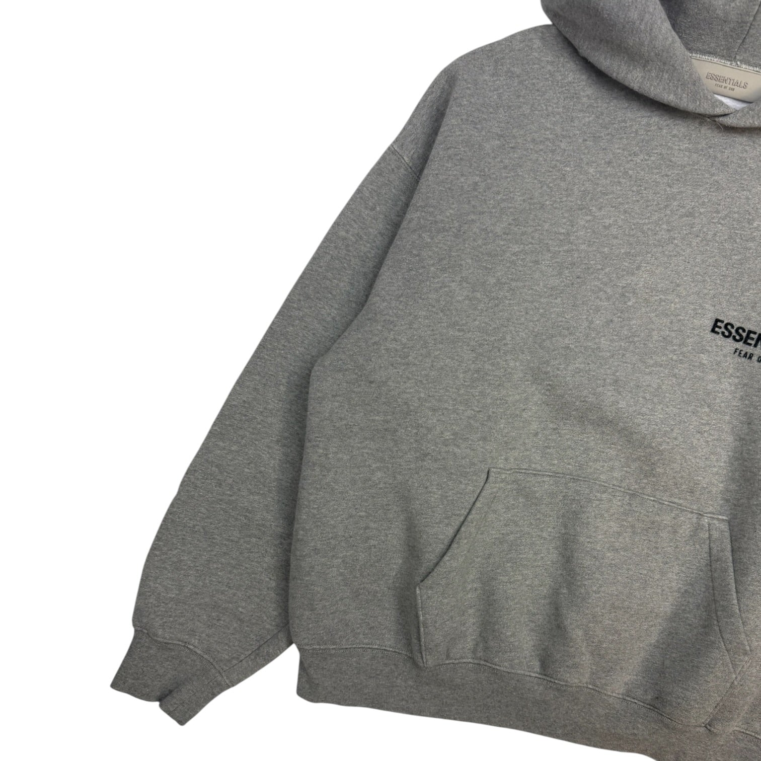 Fear Of God Essentials Hoodie Grey