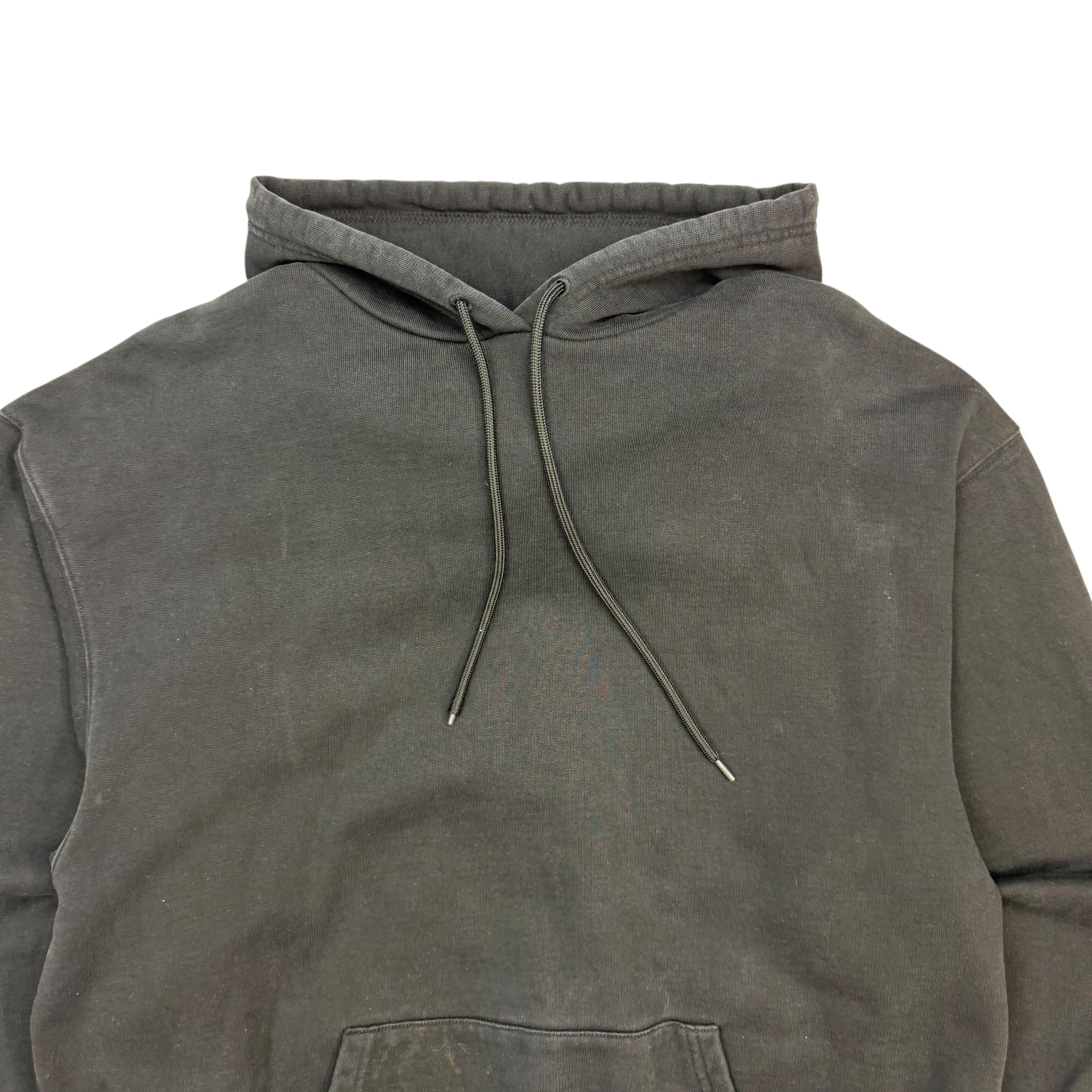 Balenciaga Logo Hood Hoodie Black